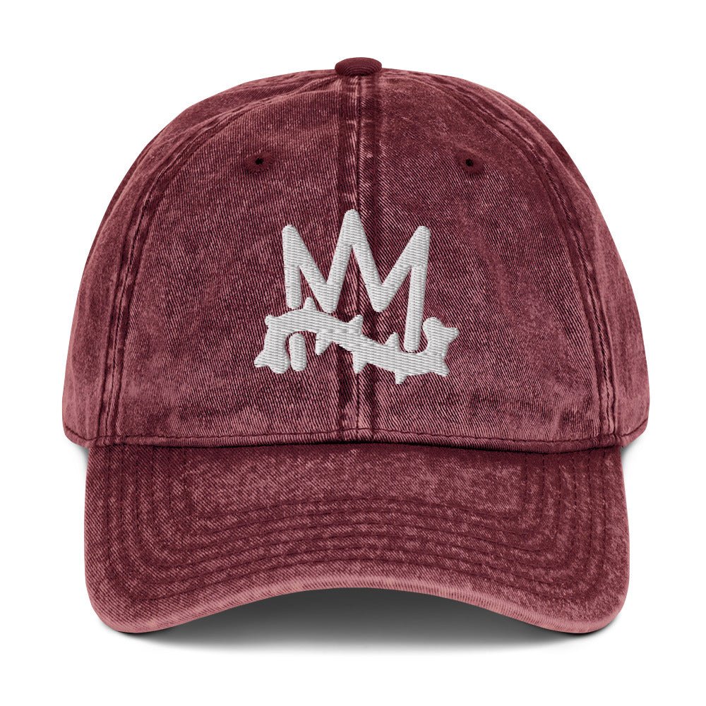 Crown of Thorns Christian Vintage Cap 3D Puff Embroidery - Inken Image