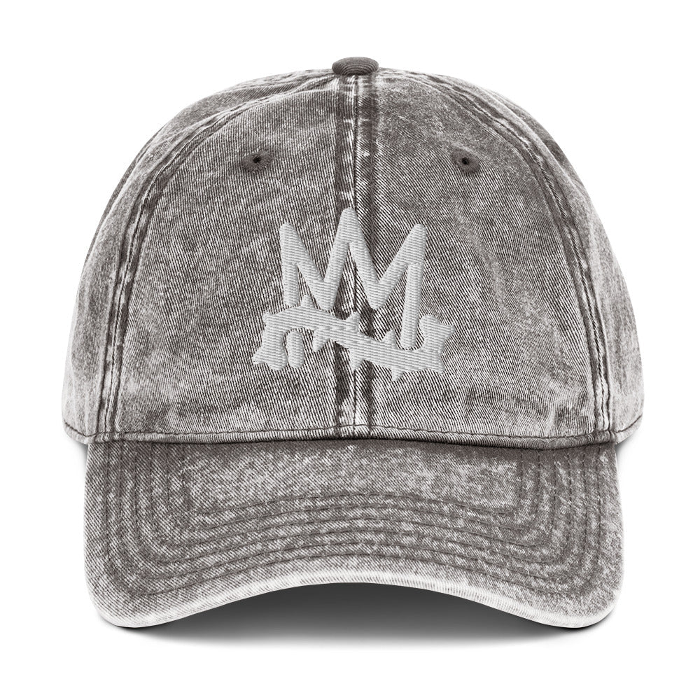 Crown of Thorns Christian Vintage Cap 3D Puff Embroidery - Inken Image
