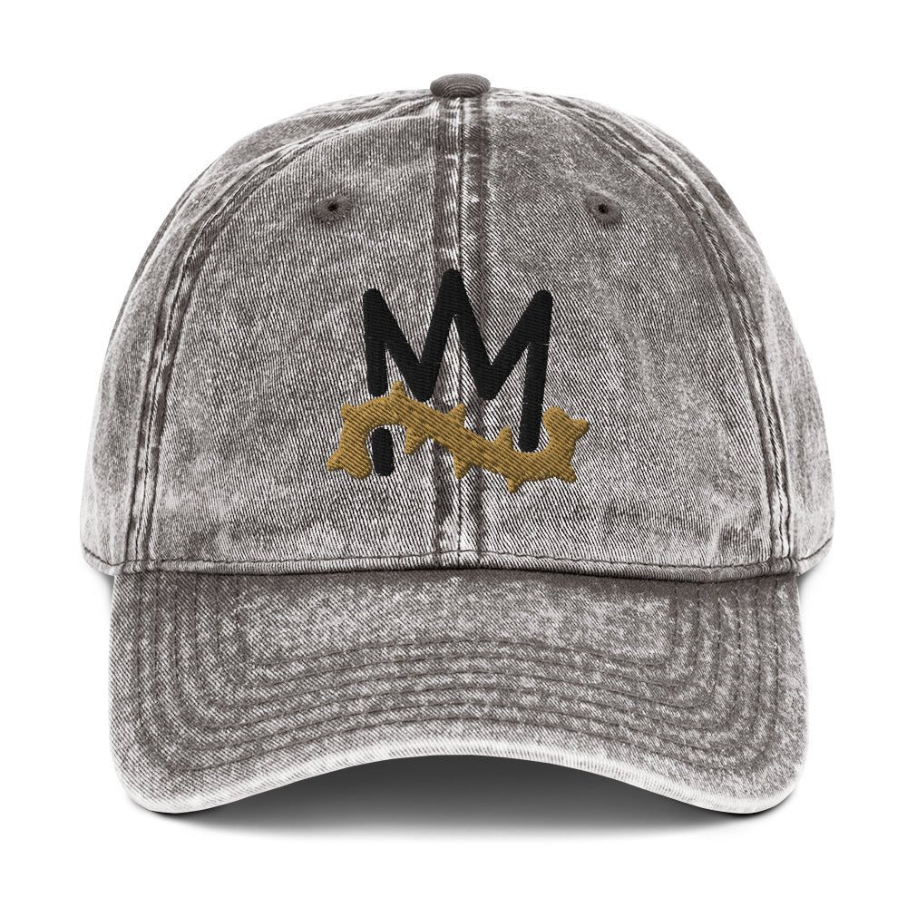 Crown of Thorns Christian Vintage Cap 3D Puff Embroidery - Inken Image