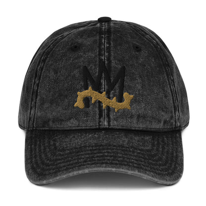 Crown of Thorns Christian Vintage Cap 3D Puff Embroidery - Inken Image
