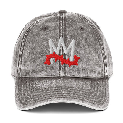 Crown of Thorns Christian Vintage Cap 3D Puff Embroidery - Inken Image