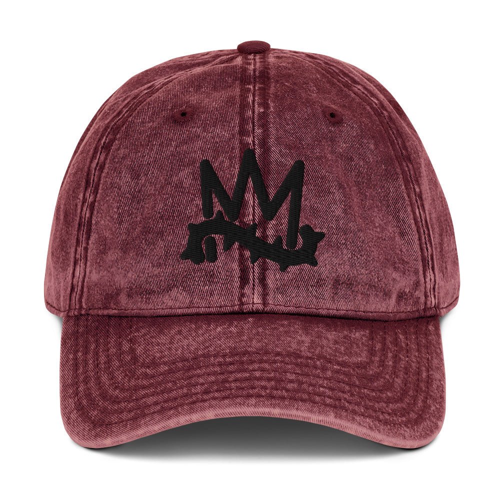 Crown of Thorns Christian Vintage Cap 3D Puff Embroidery - Inken Image