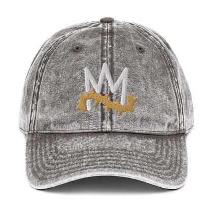 Crown of Thorns Christian Vintage Cap 3D Puff Embroidery - Inken Image
