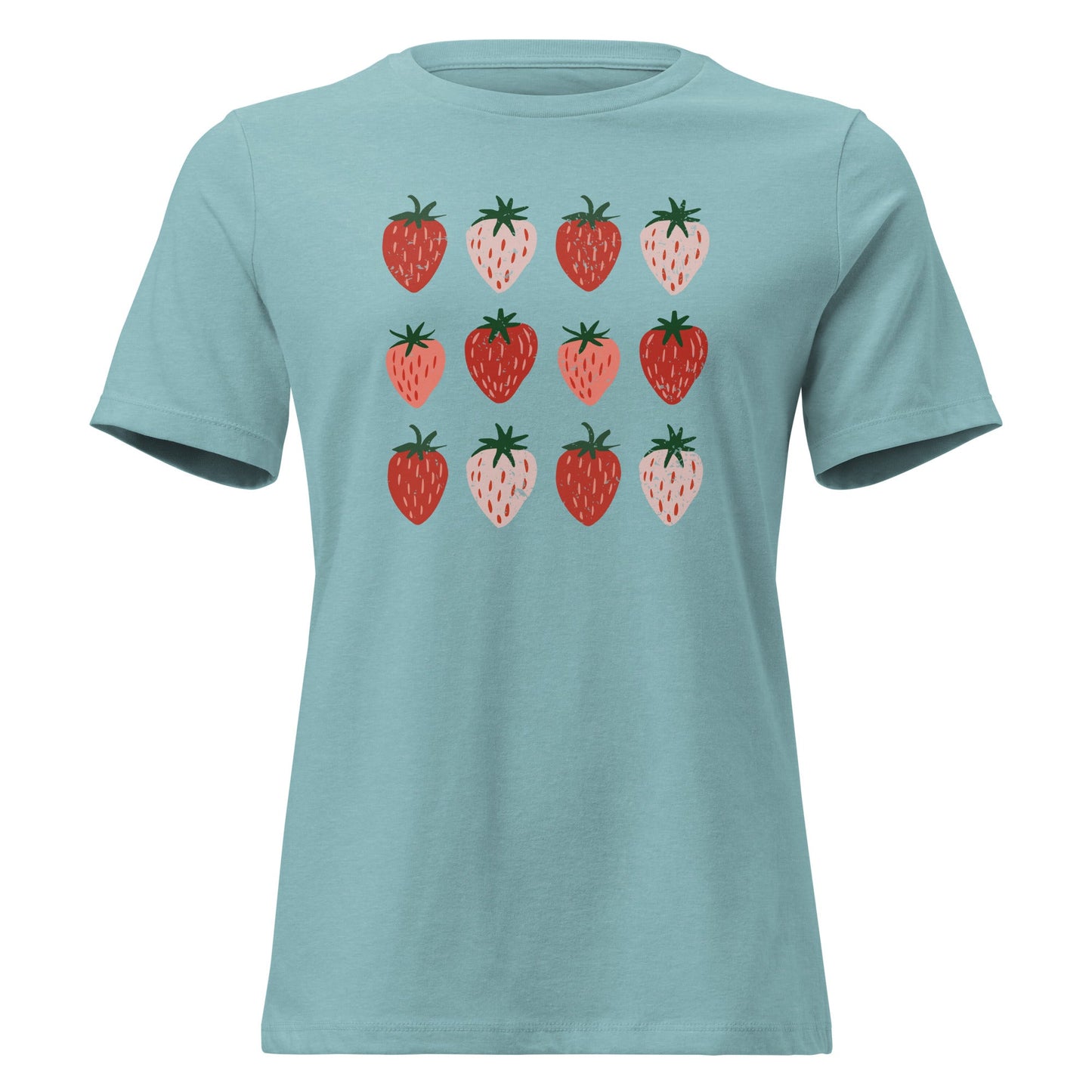 Cute Strawberry Field T-Shirt - Inken Image