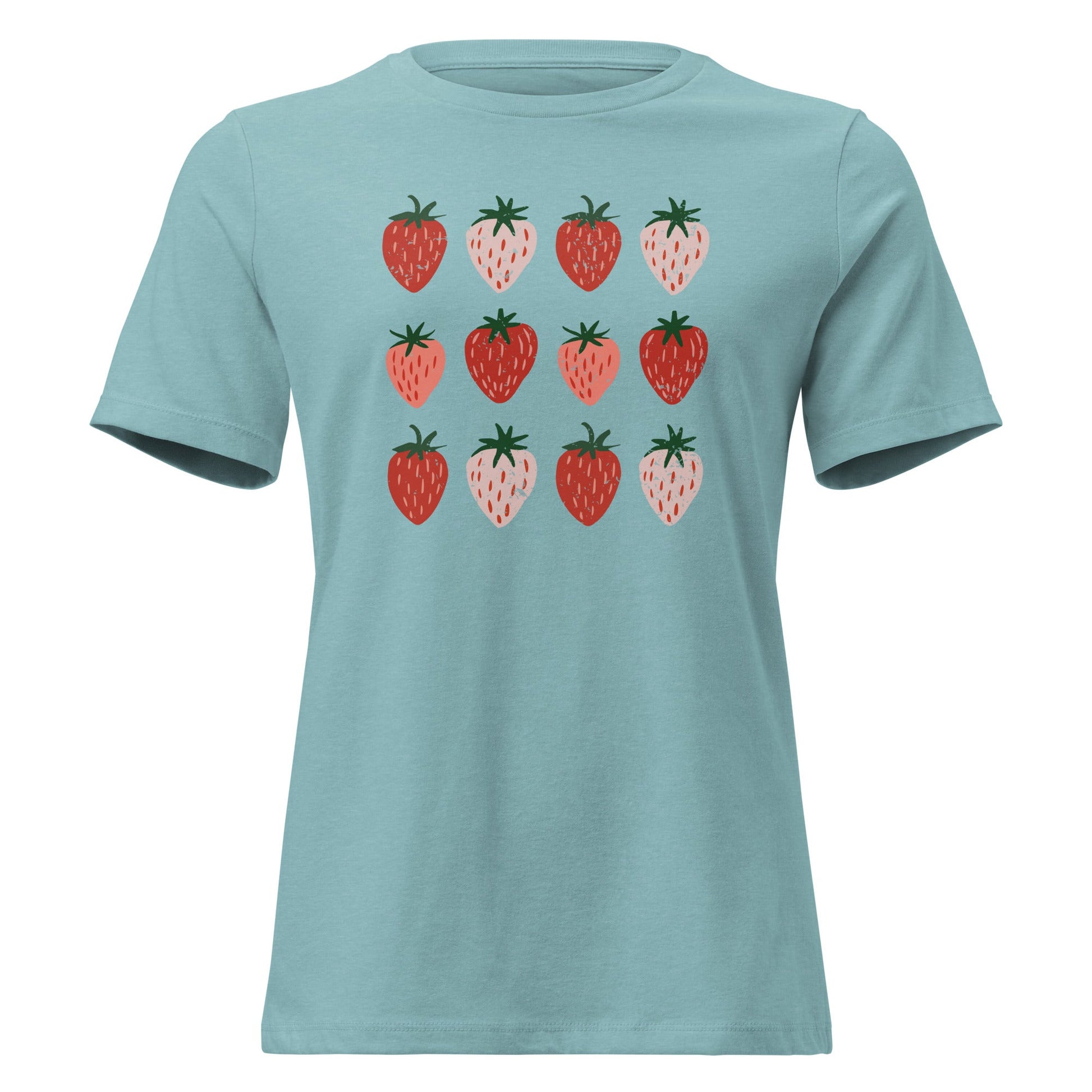 Cute Strawberry Field T-Shirt - Inken Image