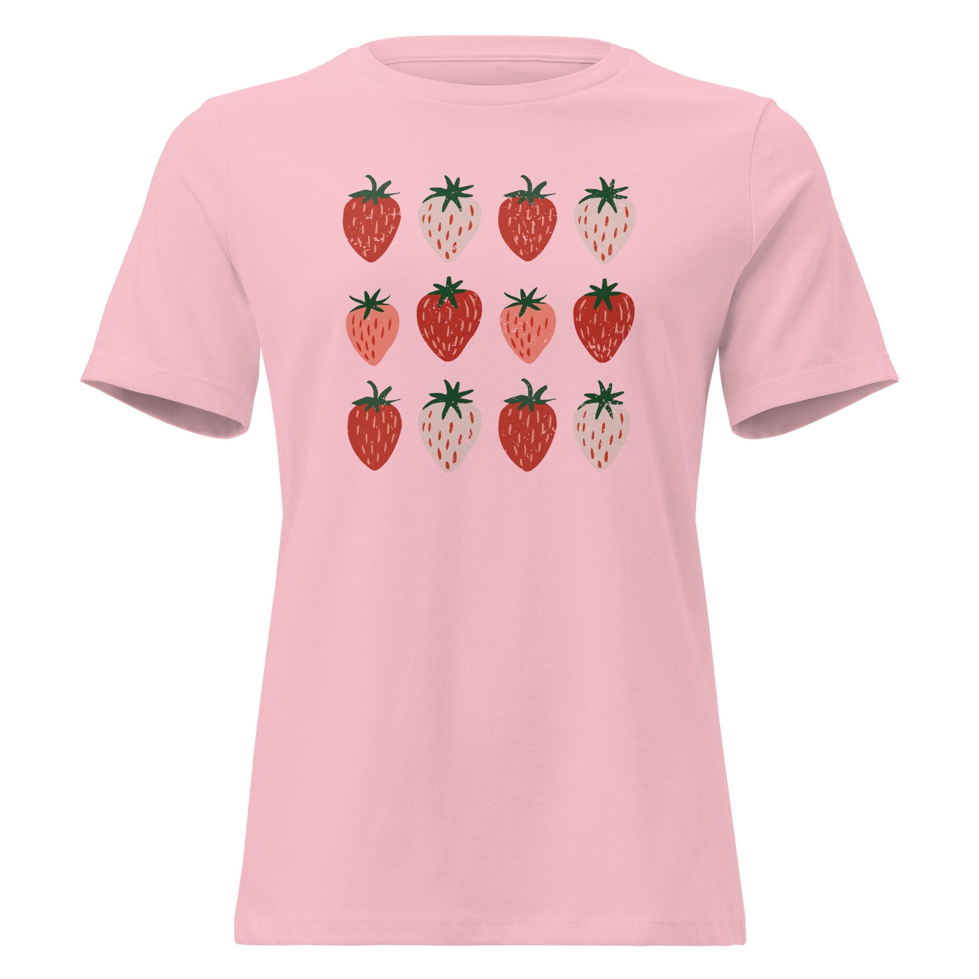 Cute Strawberry Field T-Shirt - Inken Image