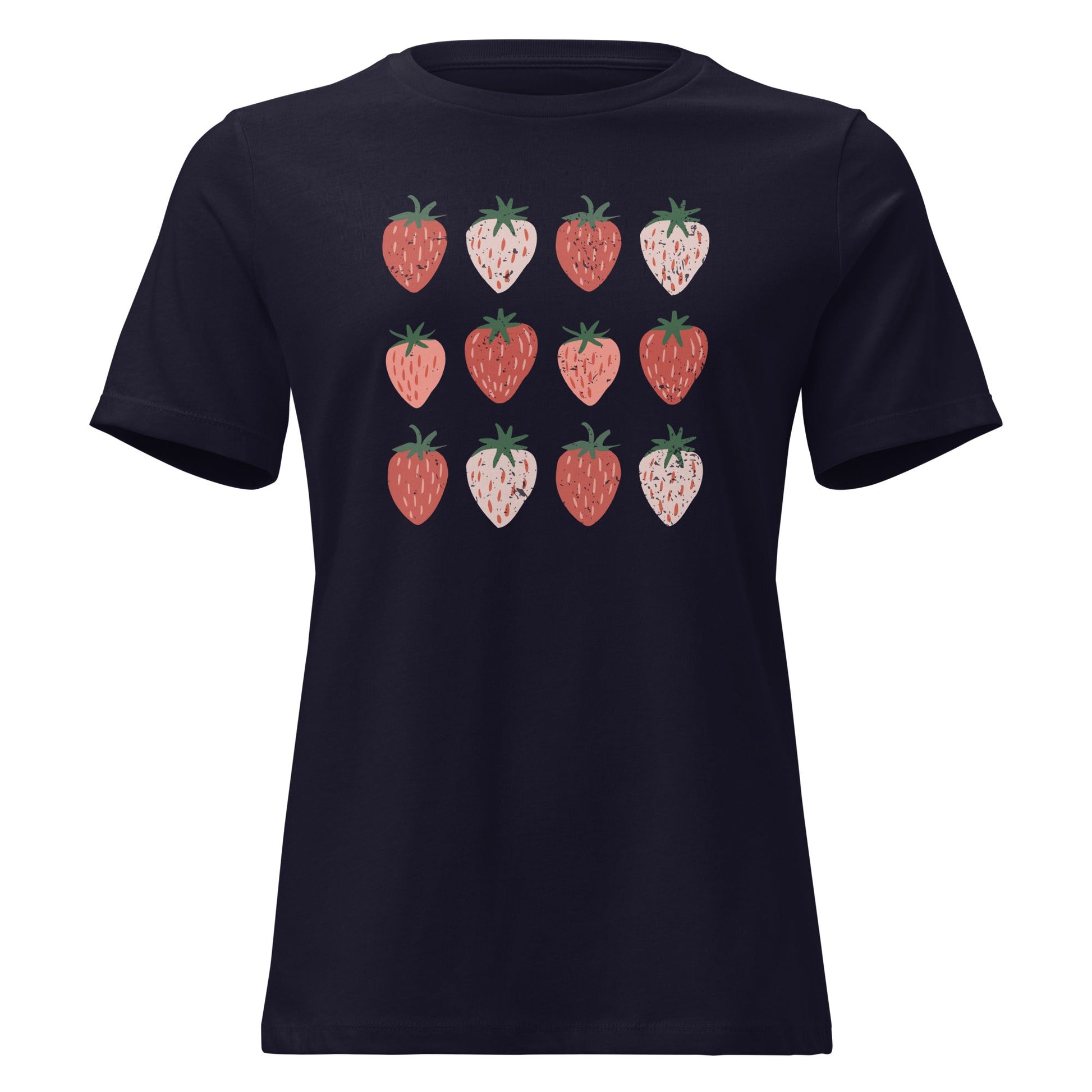 Cute Strawberry Field T-Shirt - Inken Image
