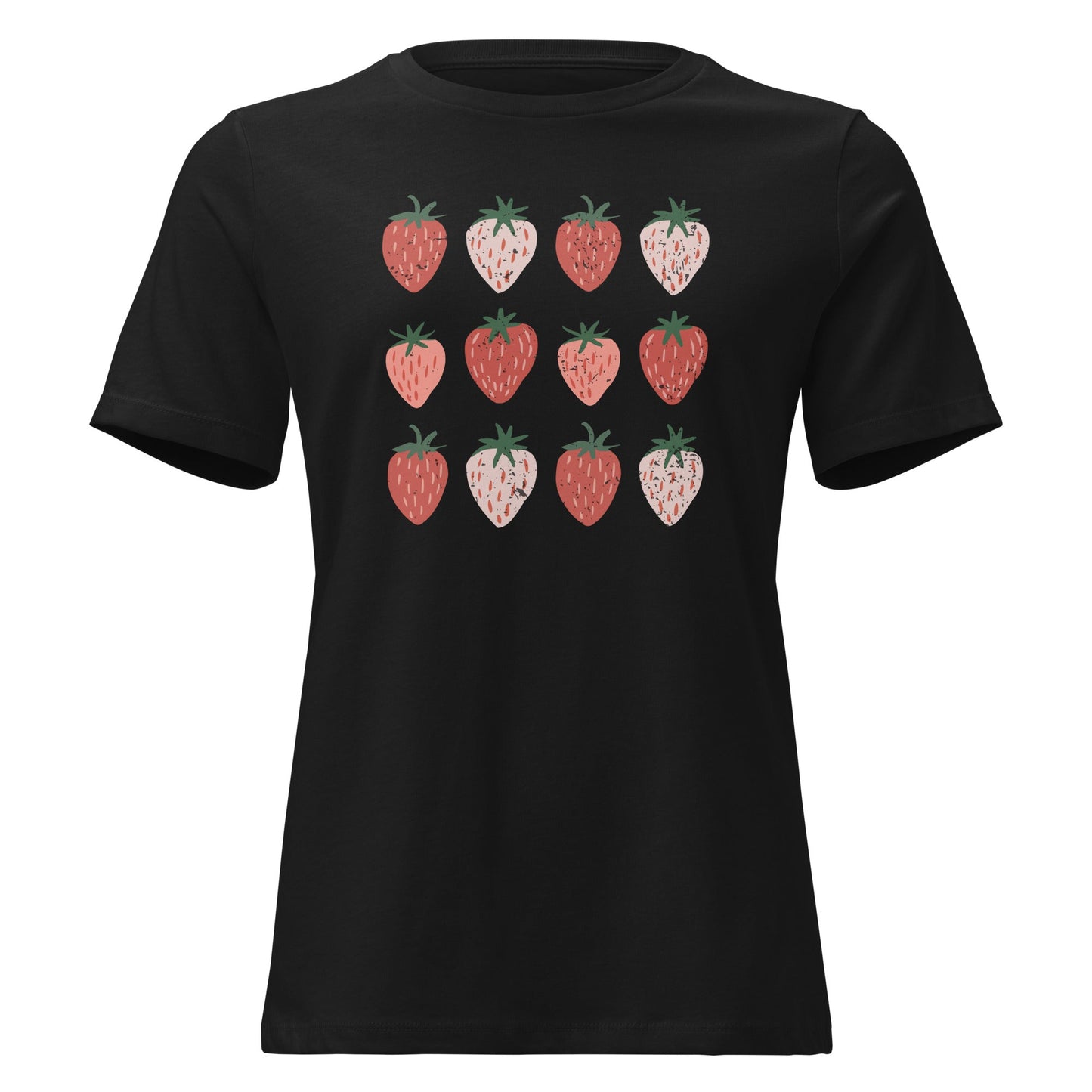 Cute Strawberry Field T-Shirt - Inken Image