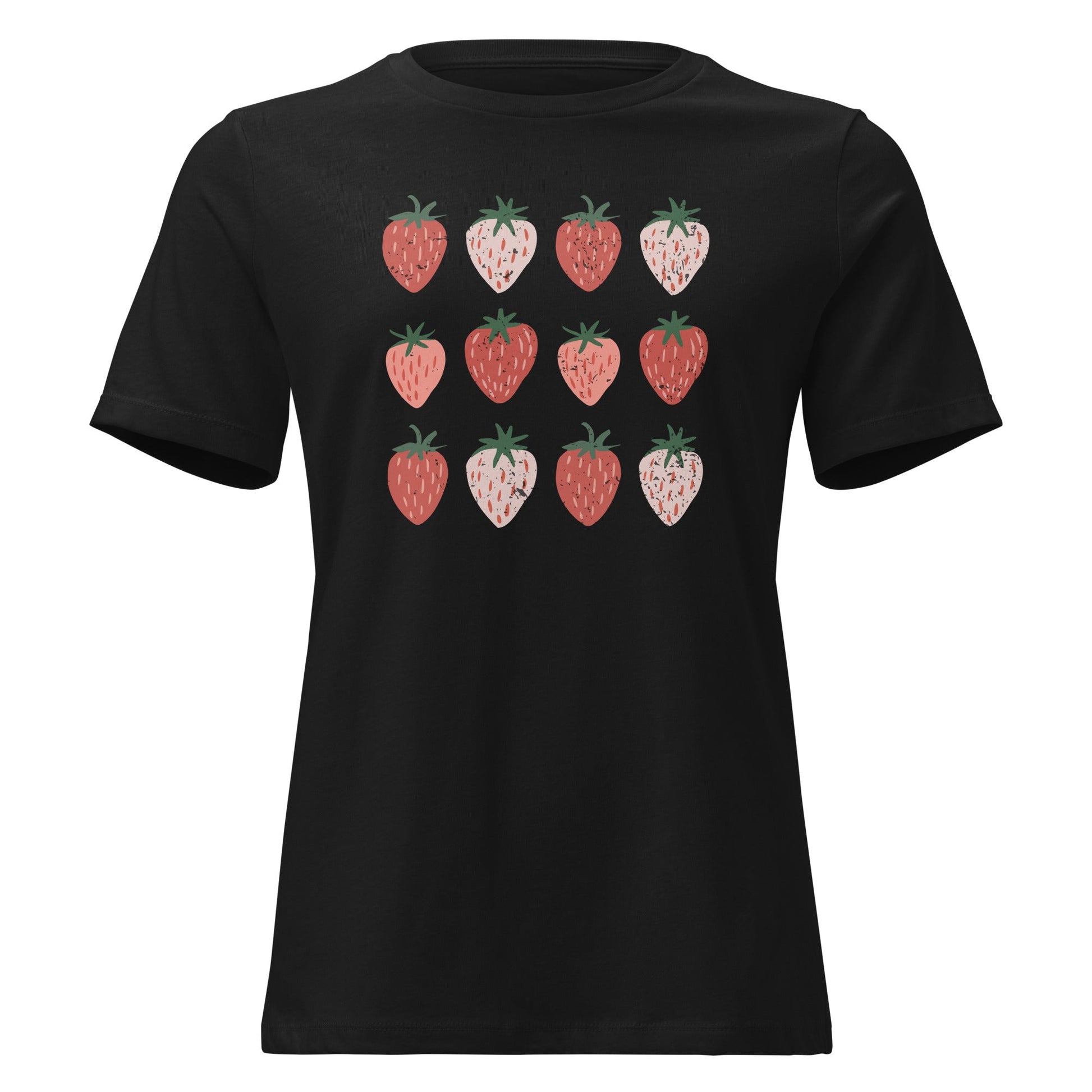 Cute Strawberry Field T-Shirt - Inken Image