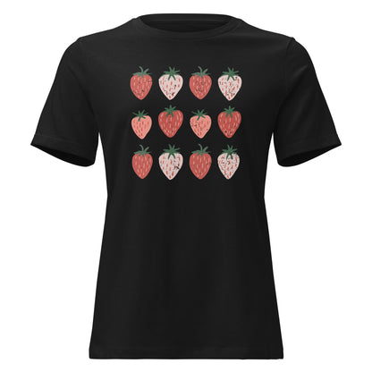 Cute Strawberry Field T-Shirt - Inken Image