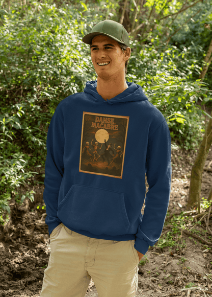 Danse Macabre Spooky Retro Hoodie - Inken Image