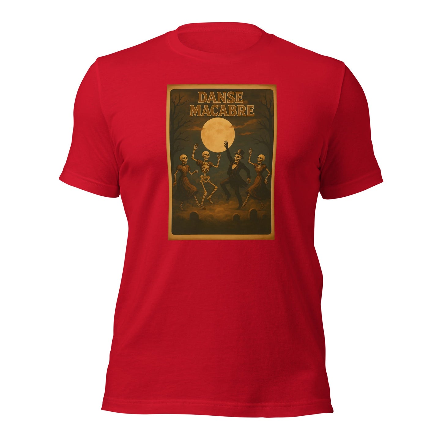 Danse Macabre Spooky Retro T-shirt - Inken Image