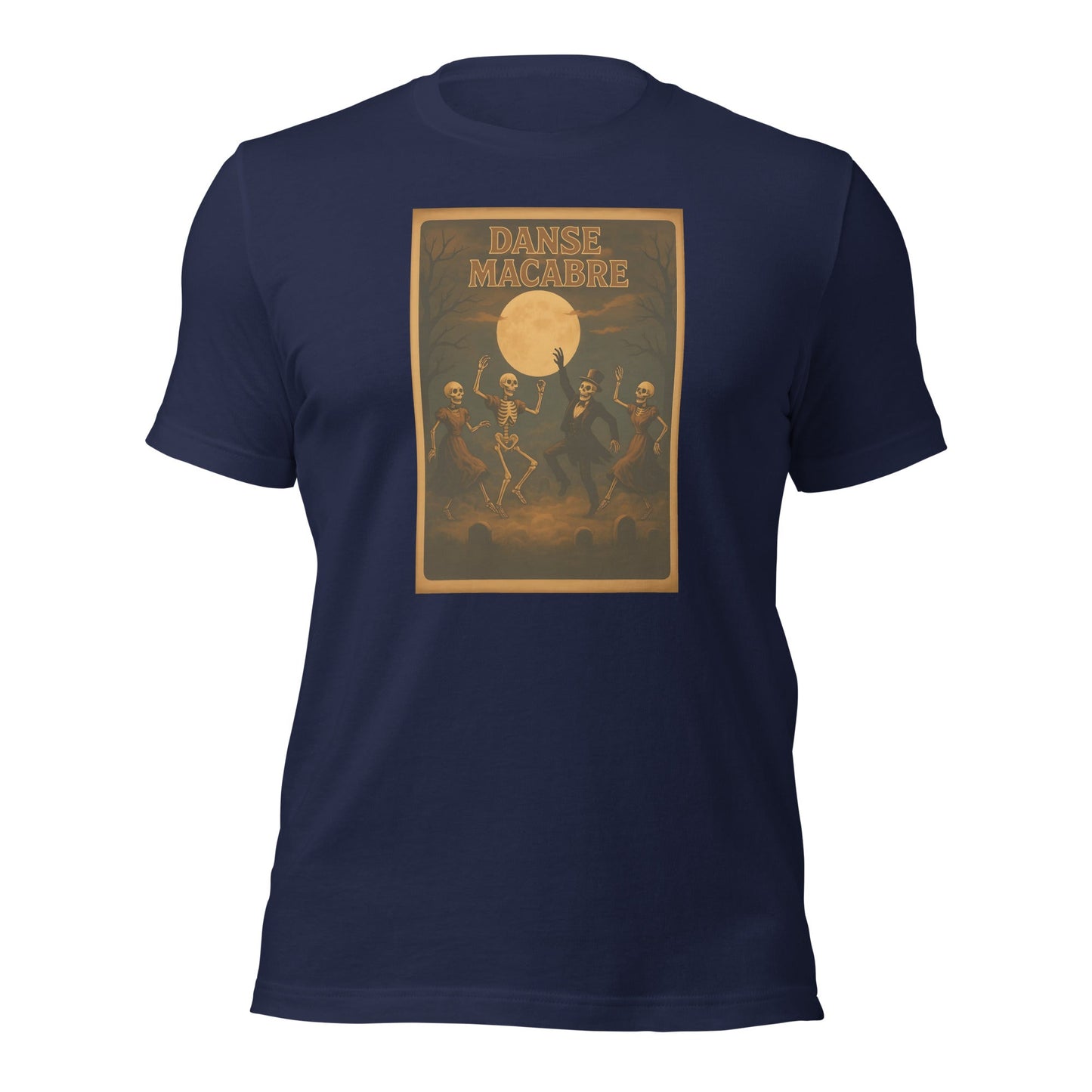 Danse Macabre Spooky Retro T-shirt - Inken Image