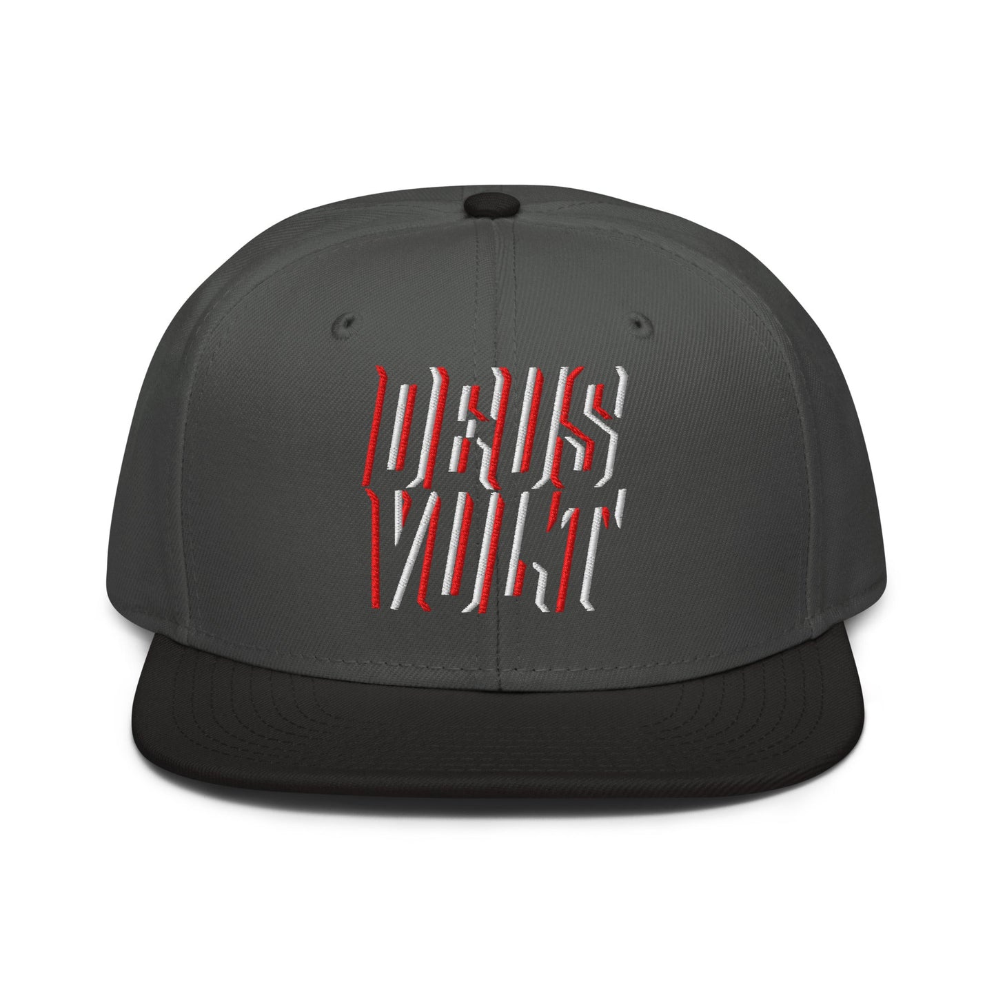 Deus Vult Christian Flat Embroidery, 3D Styled Snapback Hat - Inken Image