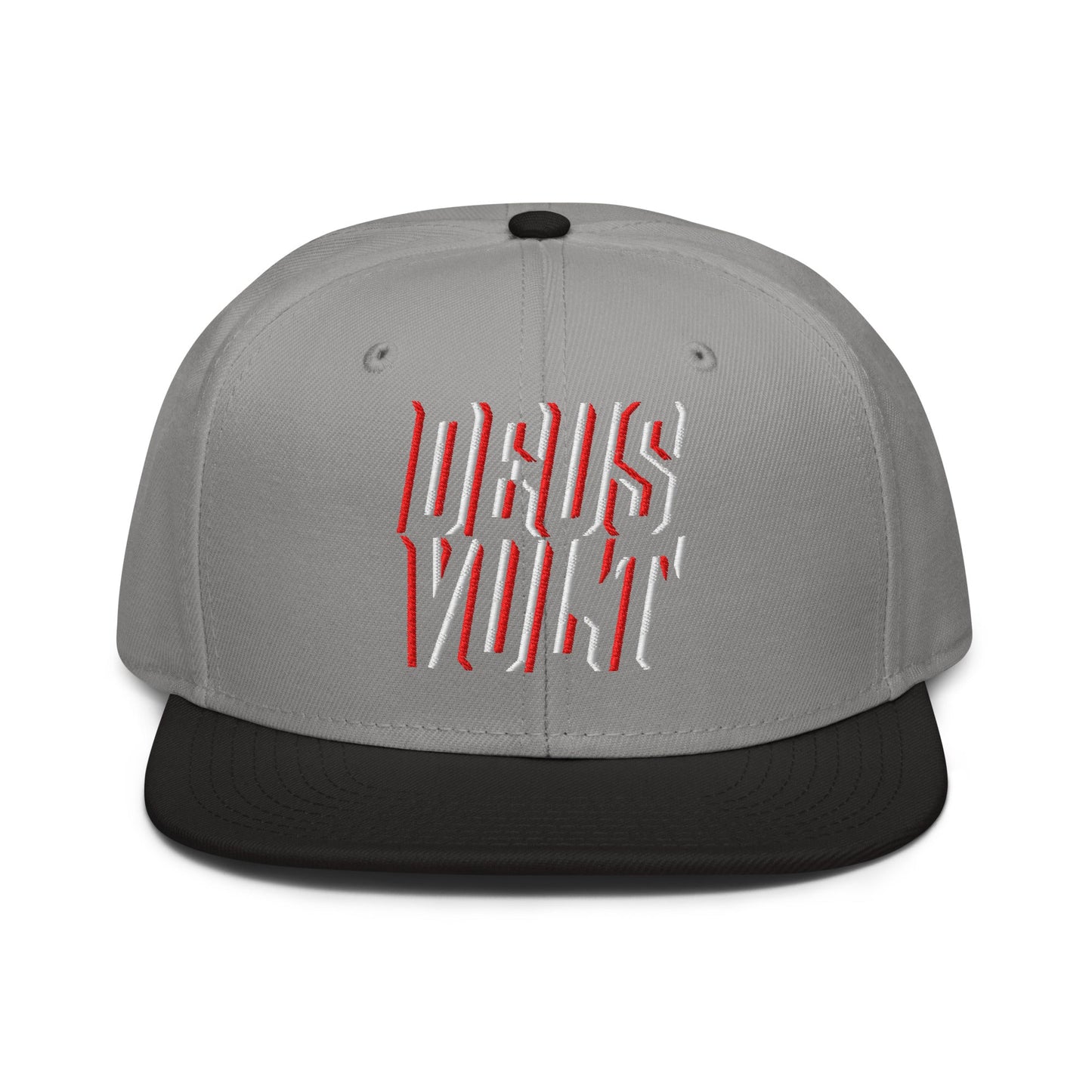 Deus Vult Christian Flat Embroidery, 3D Styled Snapback Hat - Inken Image