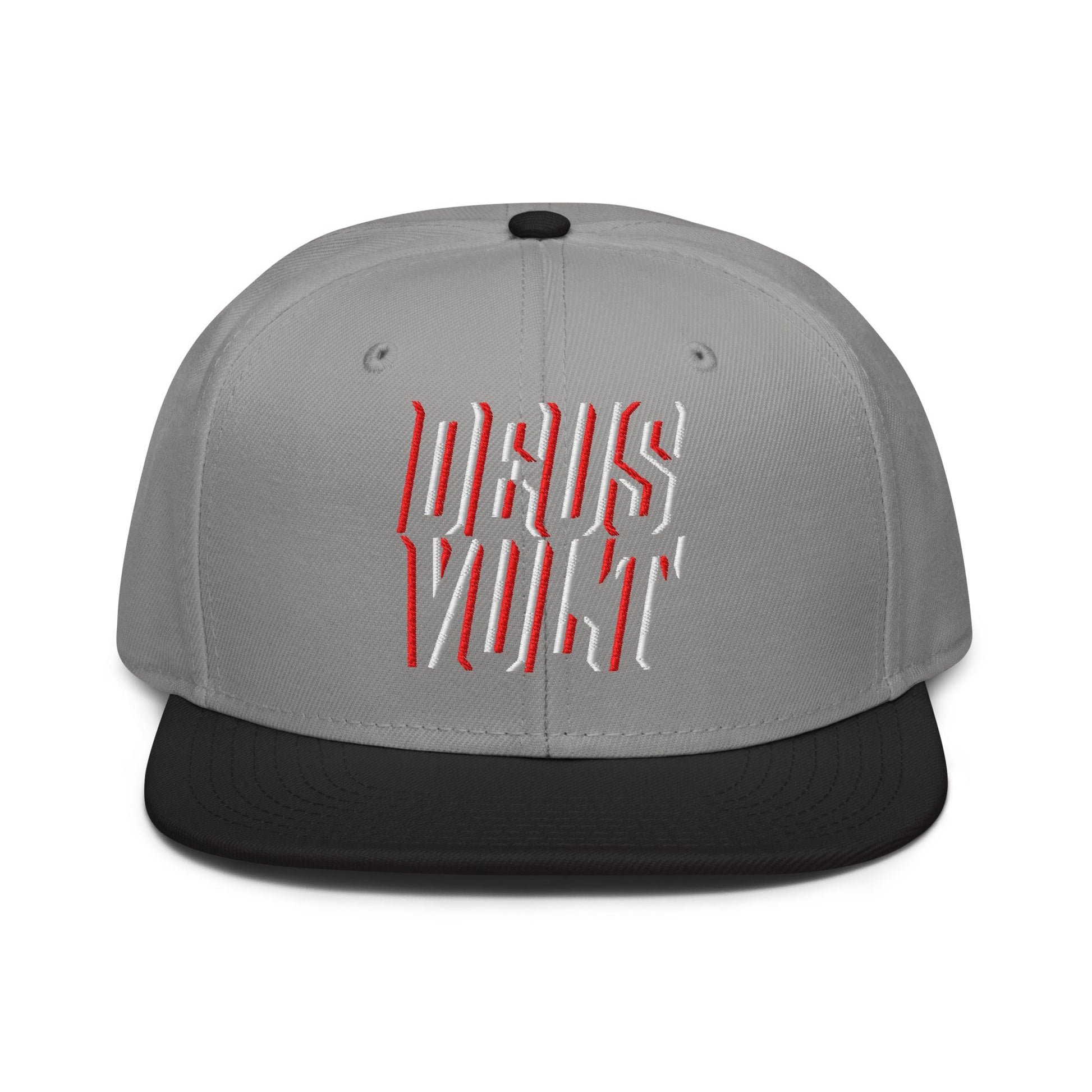 Deus Vult Christian Flat Embroidery, 3D Styled Snapback Hat - Inken Image