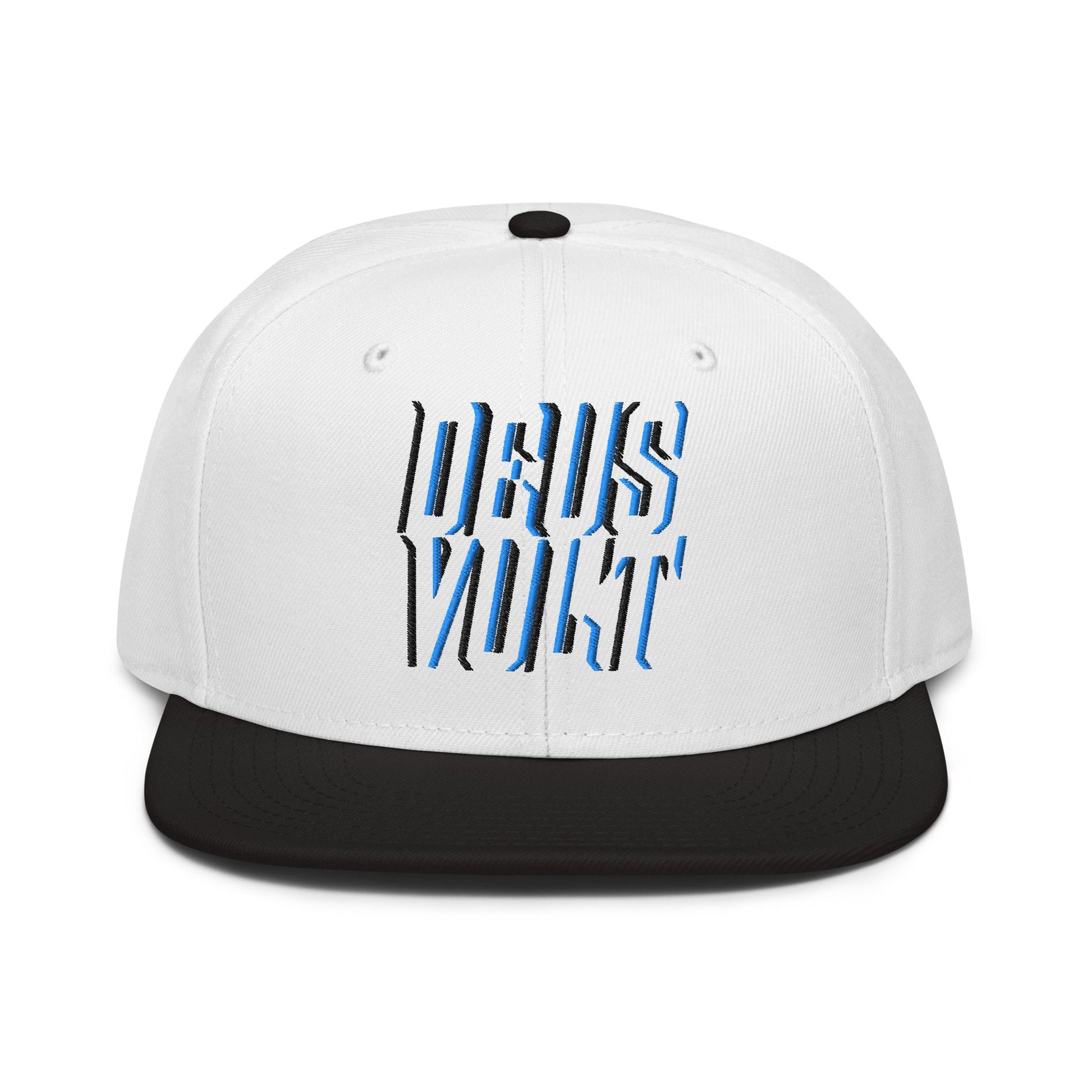 Deus Vult Christian Flat Embroidery, 3D Styled Snapback Hat - Inken Image