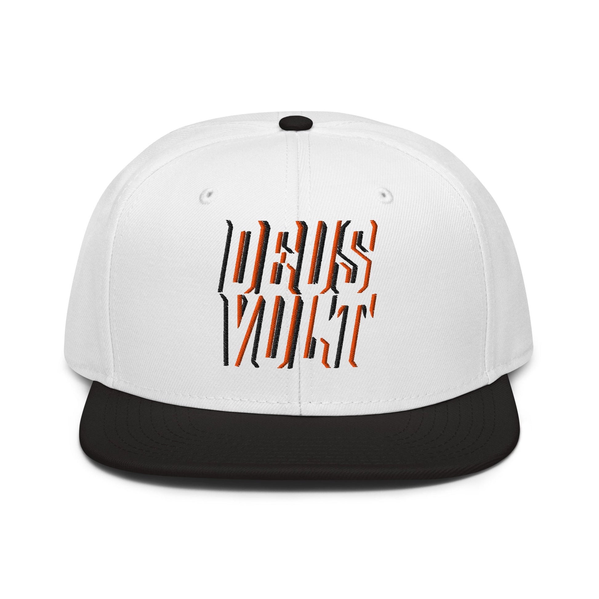 Deus Vult Christian Flat Embroidery, 3D Styled Snapback Hat - Inken Image
