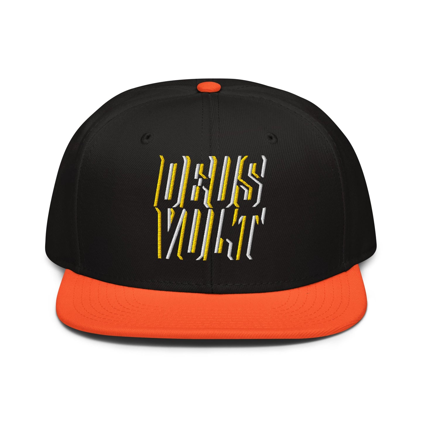 Deus Vult Christian Flat Embroidery, 3D Styled Snapback Hat - Inken Image