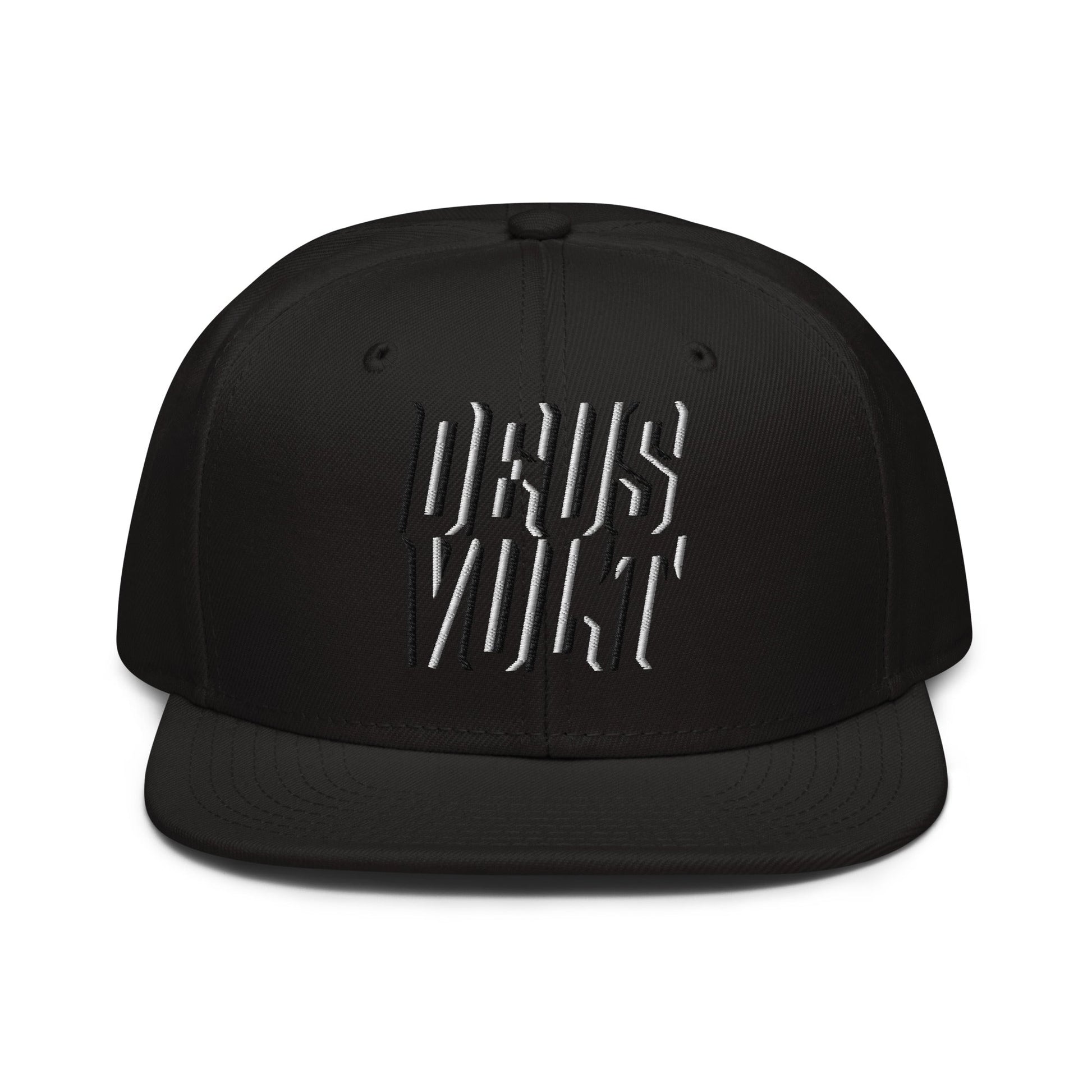 Deus Vult Christian Flat Embroidery, 3D Styled Snapback Hat - Inken Image