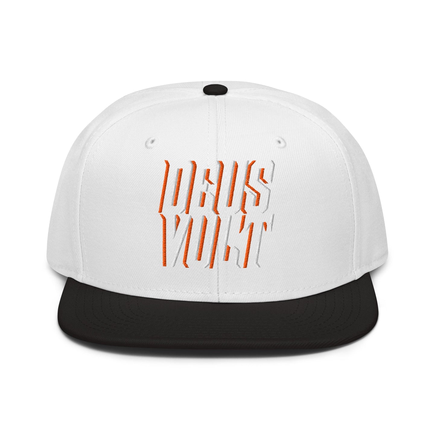 Deus Vult Christian Flat Embroidery, 3D Styled Snapback Hat - Inken Image