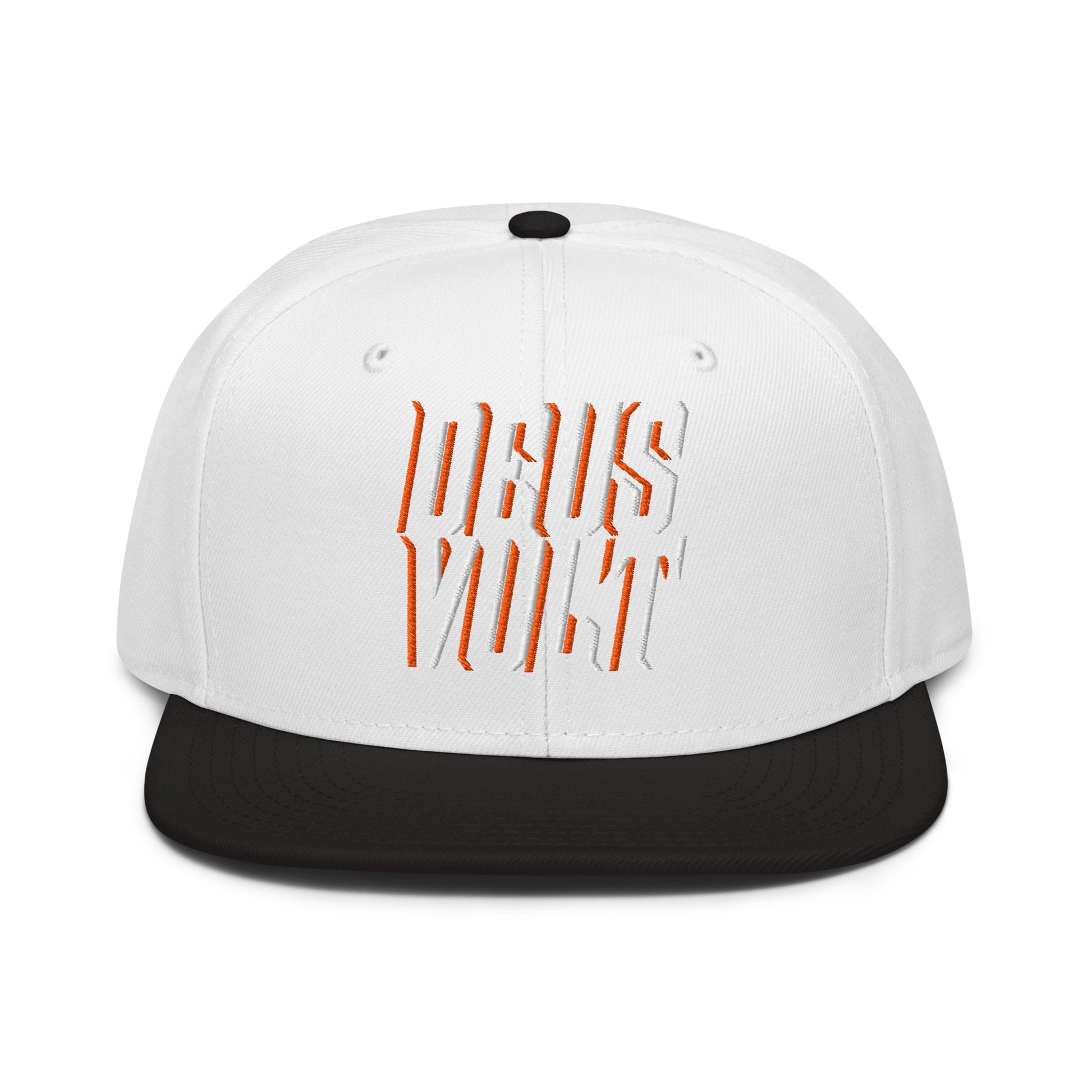 Deus Vult Christian Flat Embroidery, 3D Styled Snapback Hat - Inken Image
