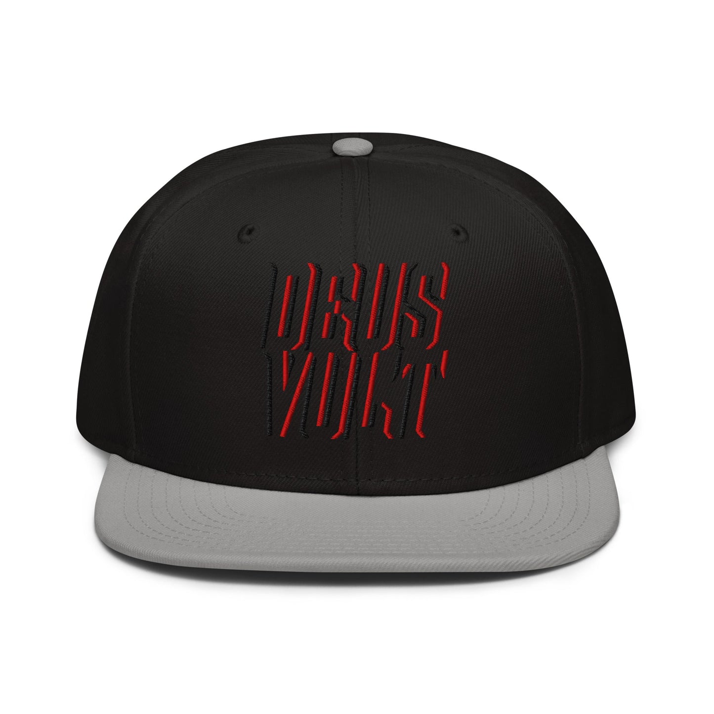 Deus Vult Christian Flat Embroidery, 3D Styled Snapback Hat - Inken Image