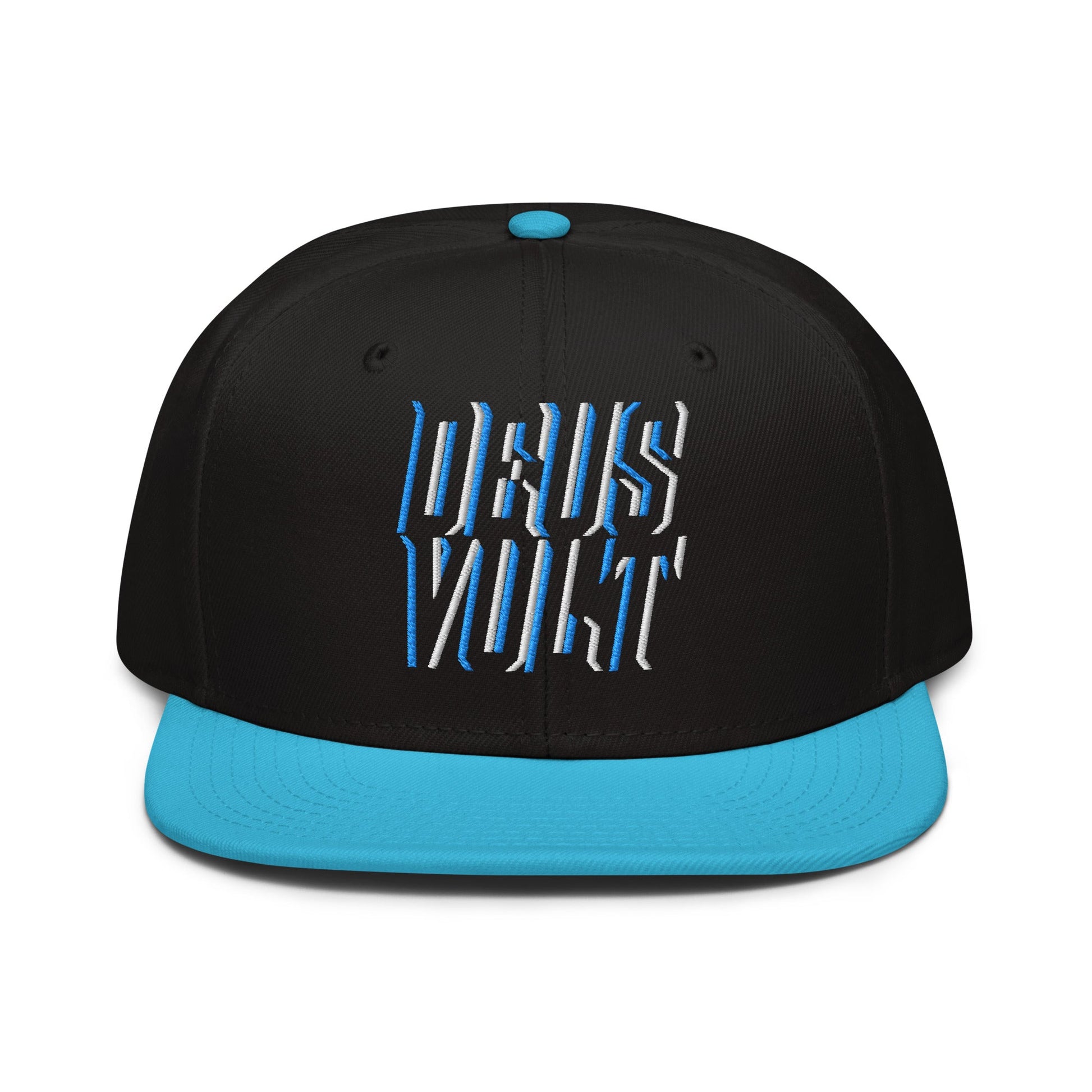 Deus Vult Christian Flat Embroidery, 3D Styled Snapback Hat - Inken Image