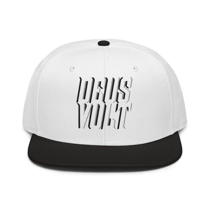 Deus Vult Christian Flat Embroidery, 3D Styled Snapback Hat - Inken Image