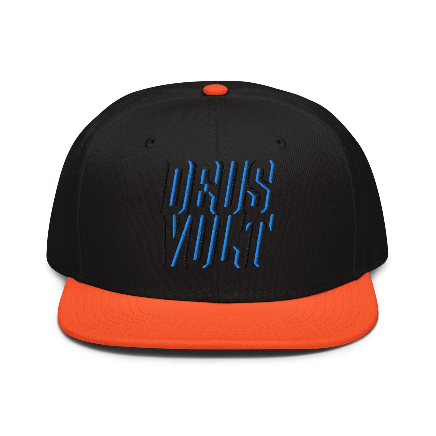 Deus Vult Christian Flat Embroidery, 3D Styled Snapback Hat - Inken Image