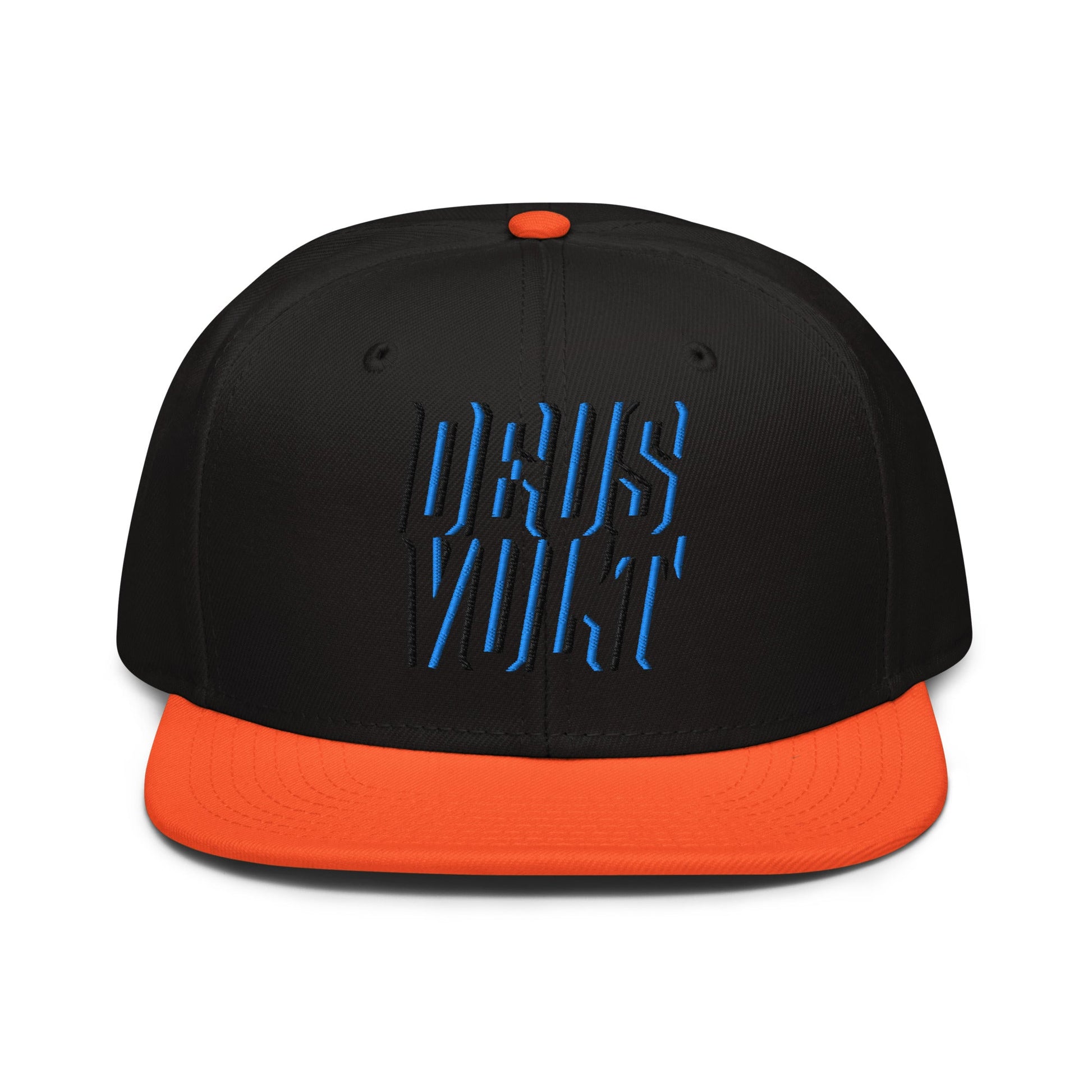 Deus Vult Christian Flat Embroidery, 3D Styled Snapback Hat - Inken Image