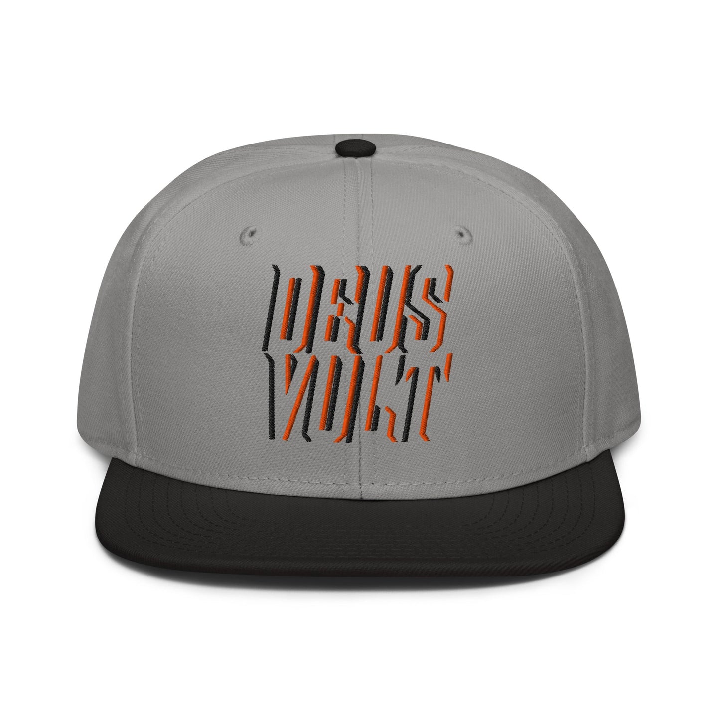 Deus Vult Christian Flat Embroidery, 3D Styled Snapback Hat - Inken Image