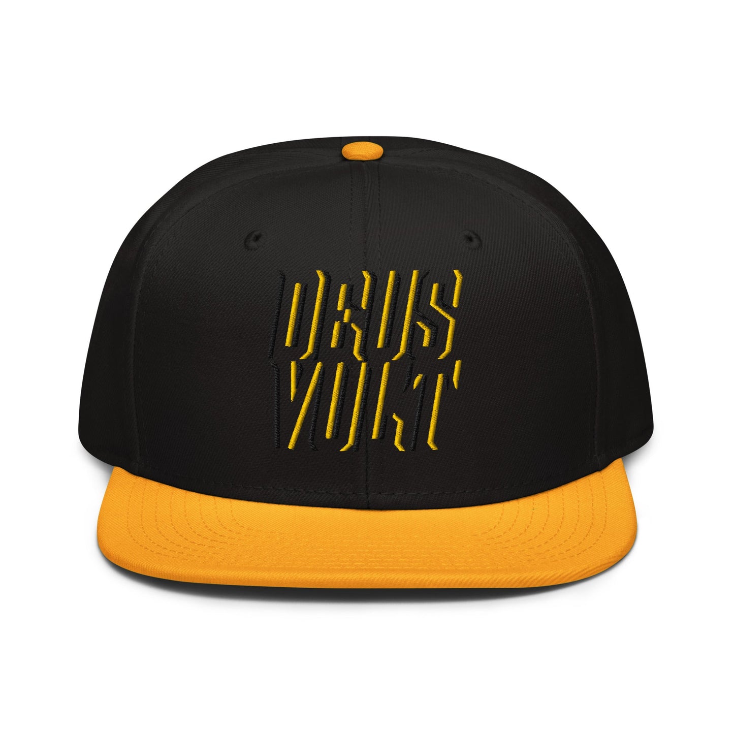 Deus Vult Christian Flat Embroidery, 3D Styled Snapback Hat - Inken Image