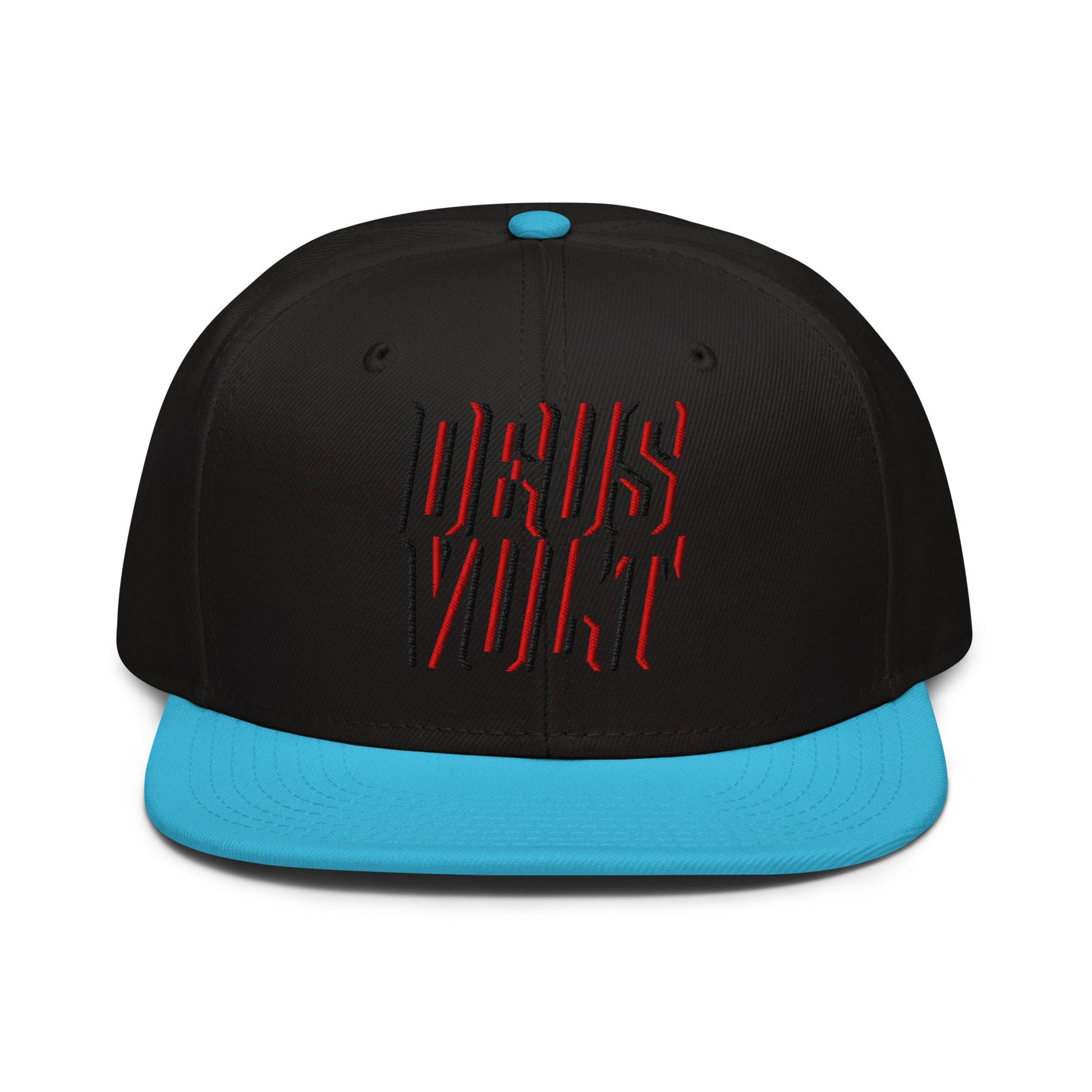 Deus Vult Christian Flat Embroidery, 3D Styled Snapback Hat - Inken Image