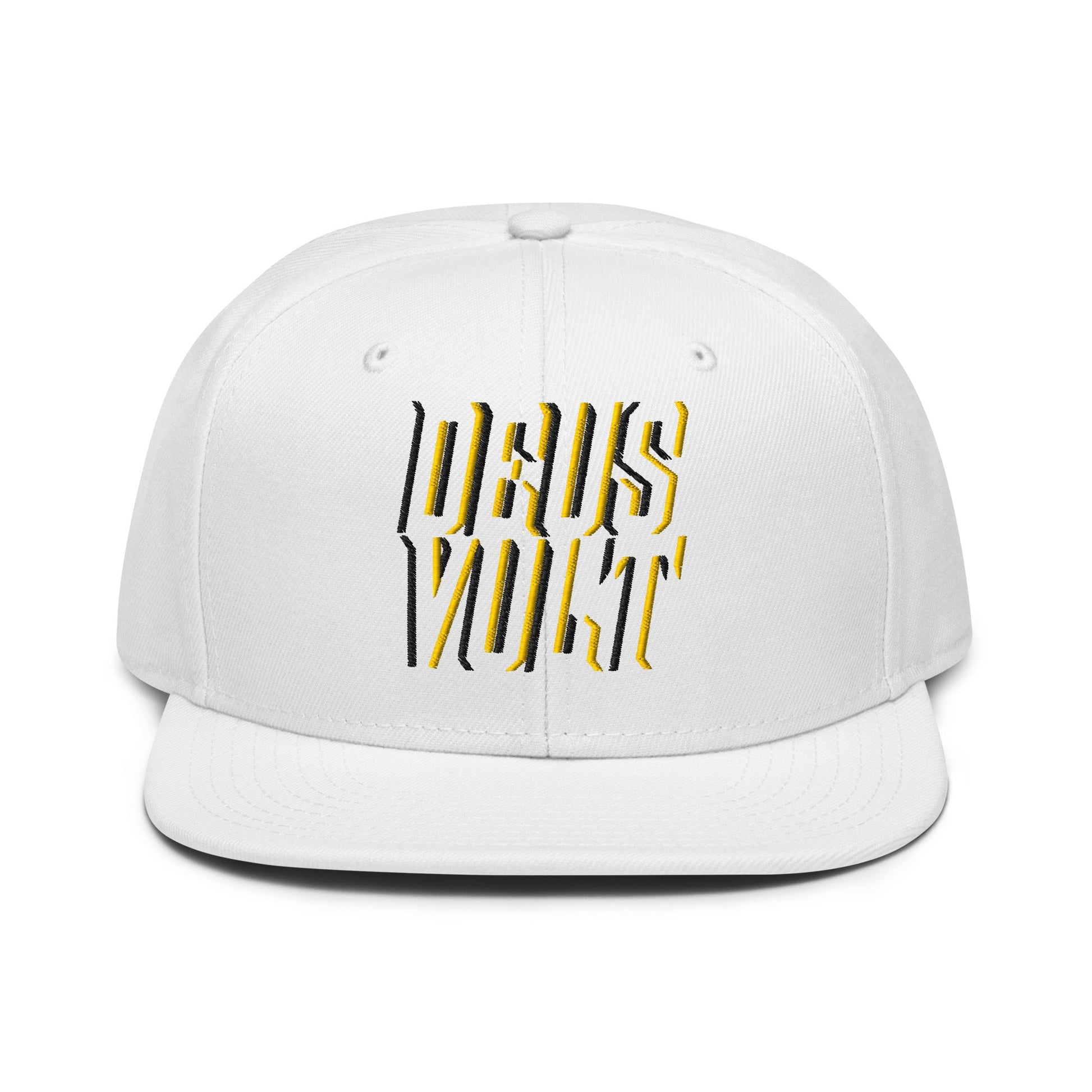 Deus Vult Christian Flat Embroidery, 3D Styled Snapback Hat - Inken Image