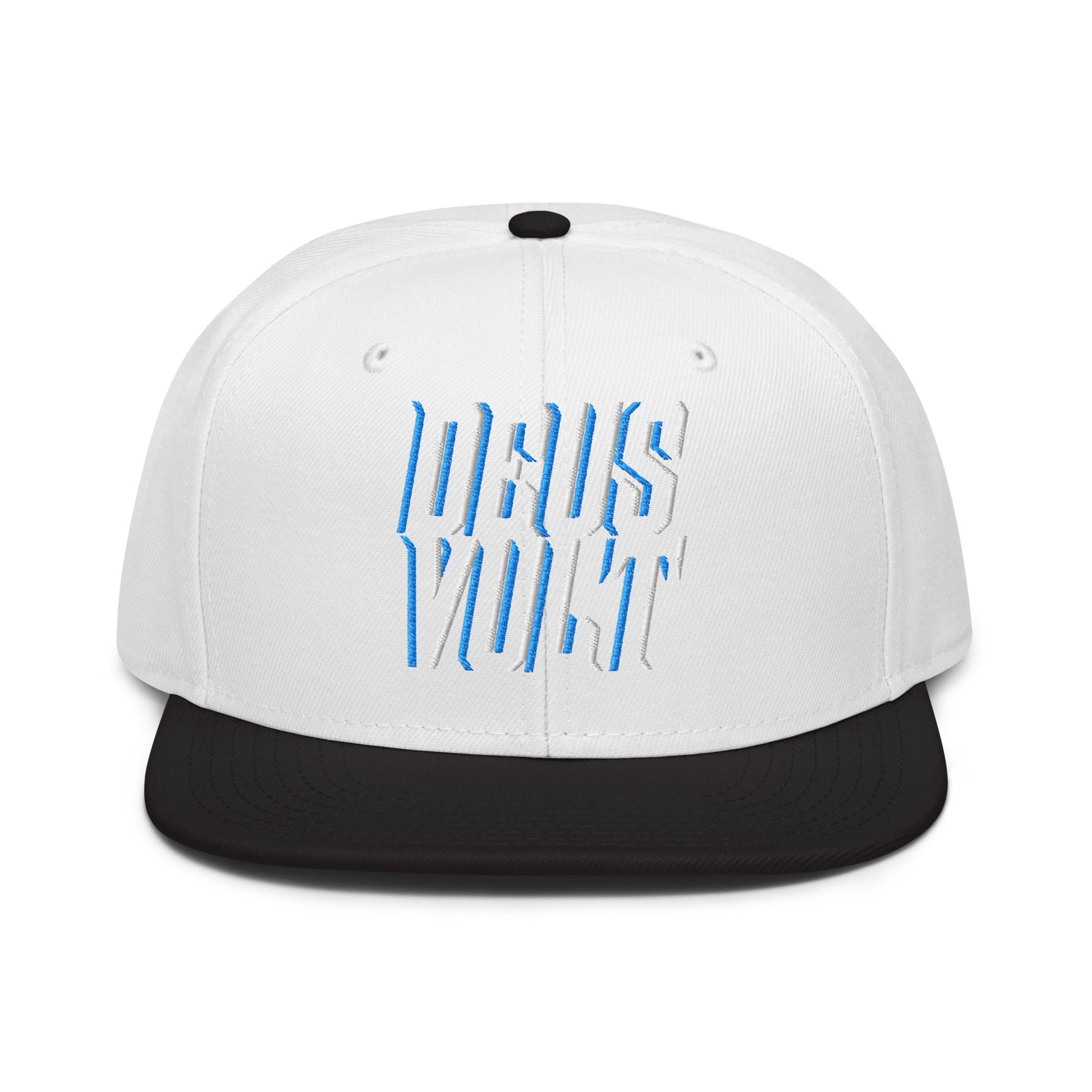 Deus Vult Christian Flat Embroidery, 3D Styled Snapback Hat - Inken Image