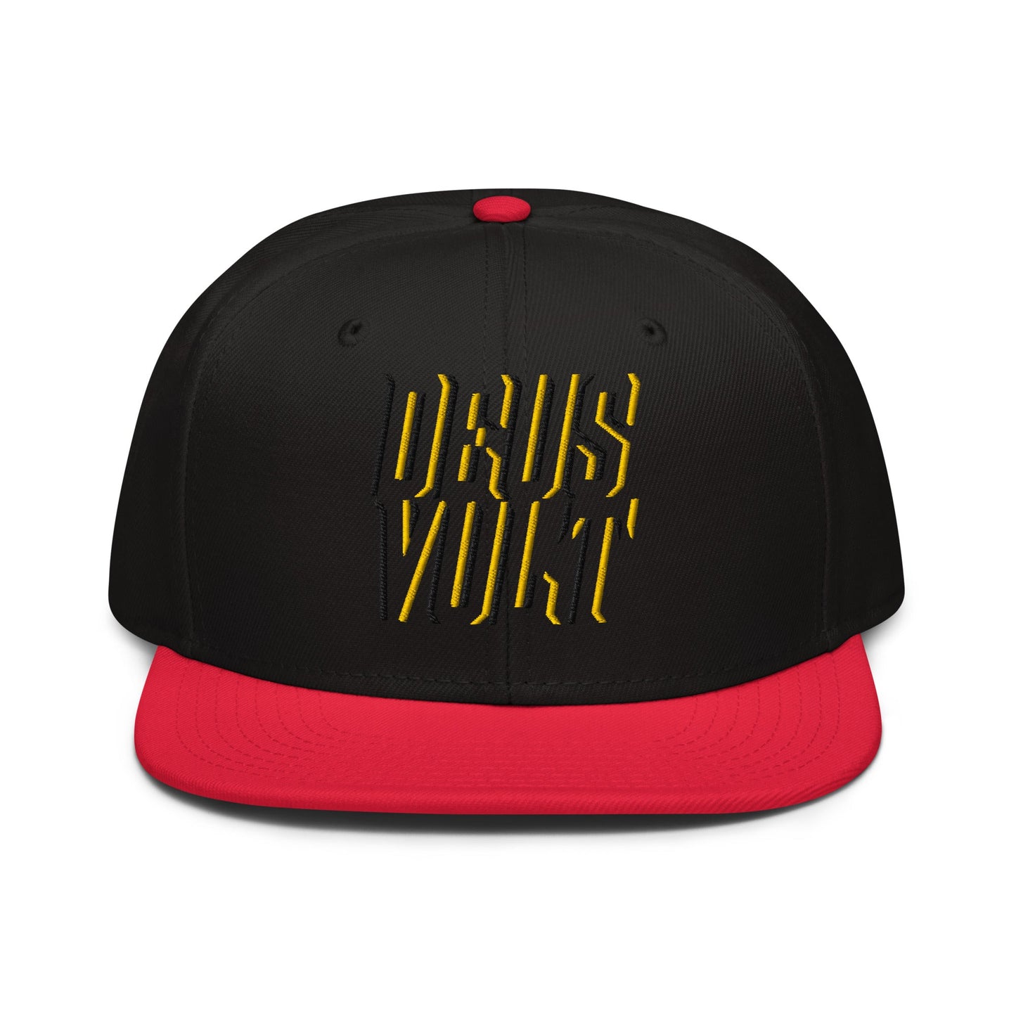 Deus Vult Christian Flat Embroidery, 3D Styled Snapback Hat - Inken Image