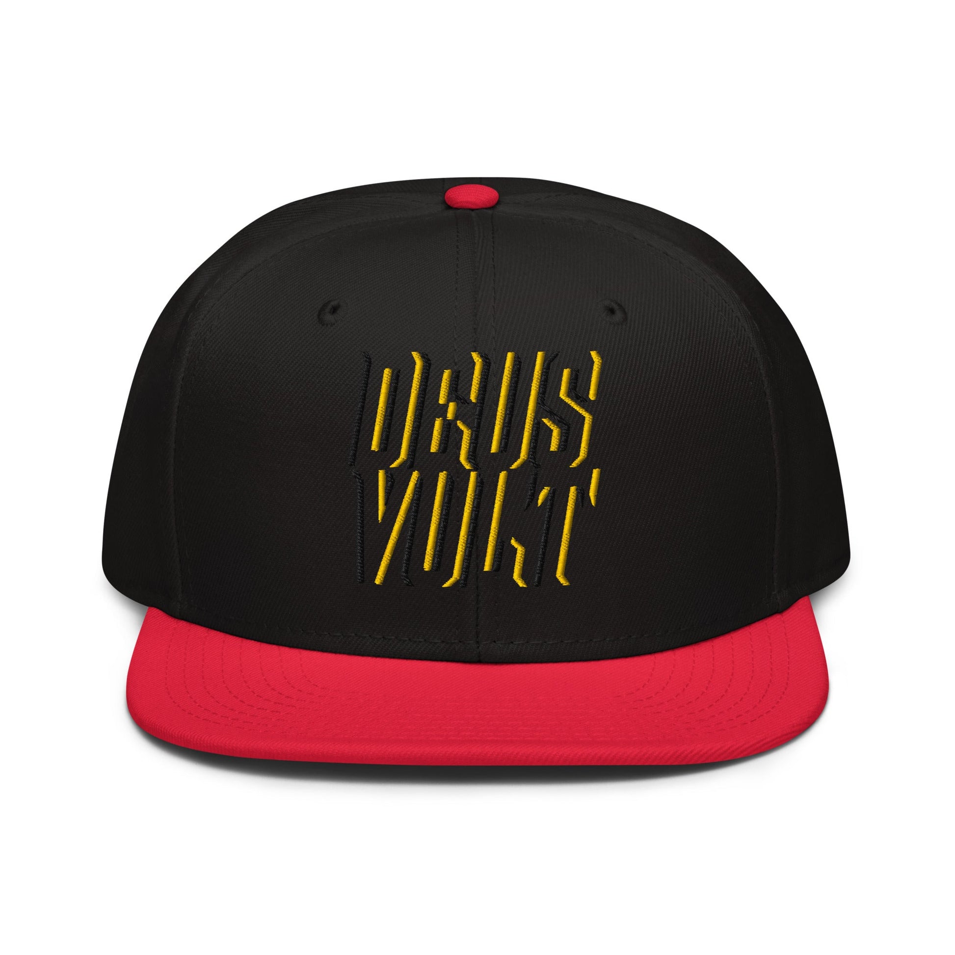 Deus Vult Christian Flat Embroidery, 3D Styled Snapback Hat - Inken Image