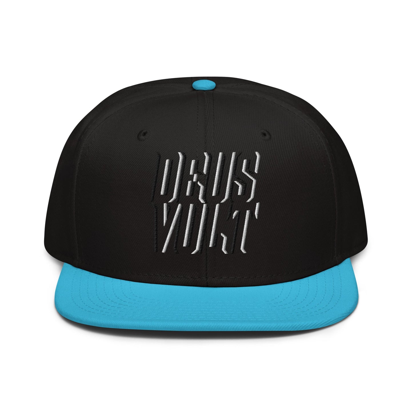 Deus Vult Christian Flat Embroidery, 3D Styled Snapback Hat - Inken Image