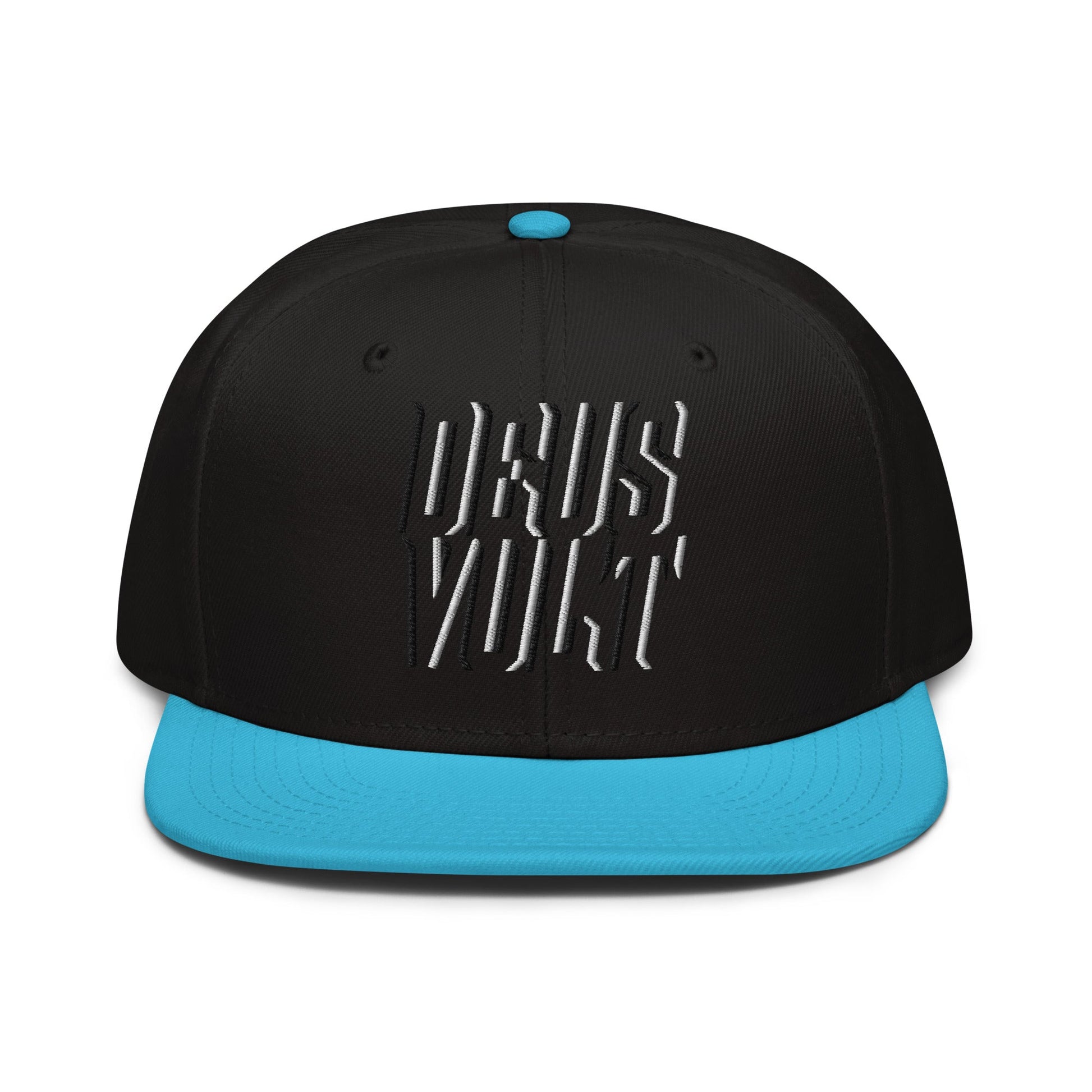 Deus Vult Christian Flat Embroidery, 3D Styled Snapback Hat - Inken Image