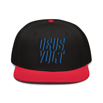 Deus Vult Christian Flat Embroidery, 3D Styled Snapback Hat - Inken Image