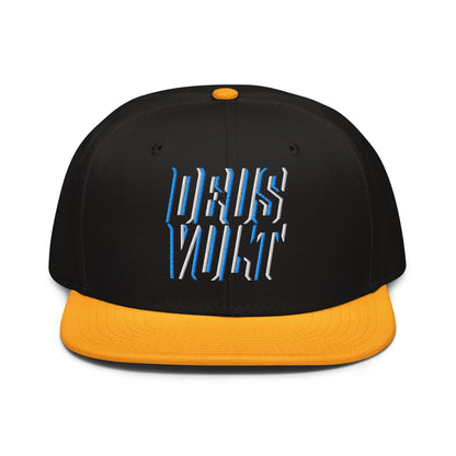 Deus Vult Christian Flat Embroidery, 3D Styled Snapback Hat - Inken Image