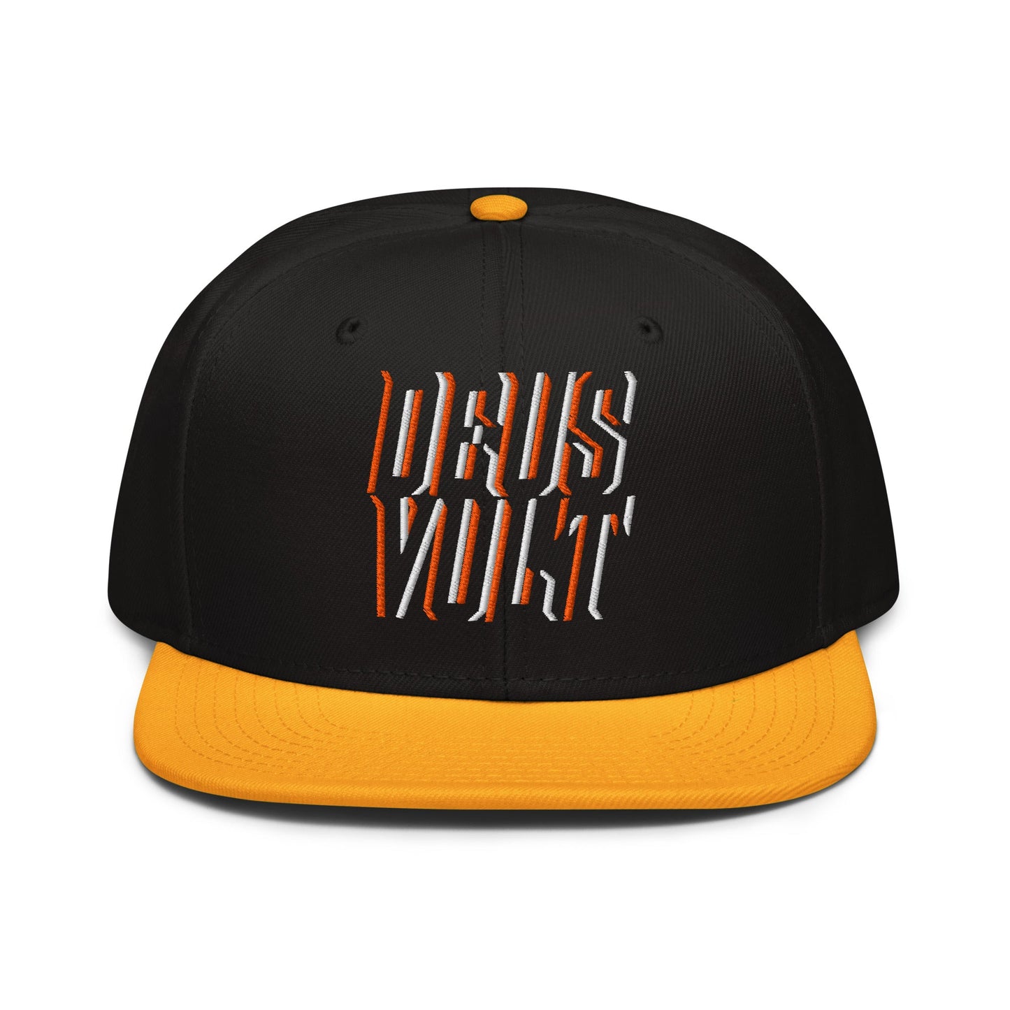 Deus Vult Christian Flat Embroidery, 3D Styled Snapback Hat - Inken Image