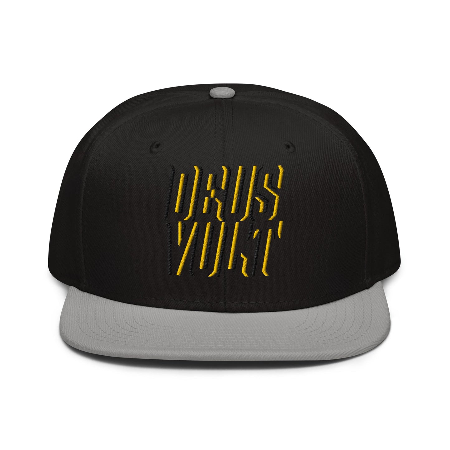 Deus Vult Christian Flat Embroidery, 3D Styled Snapback Hat - Inken Image