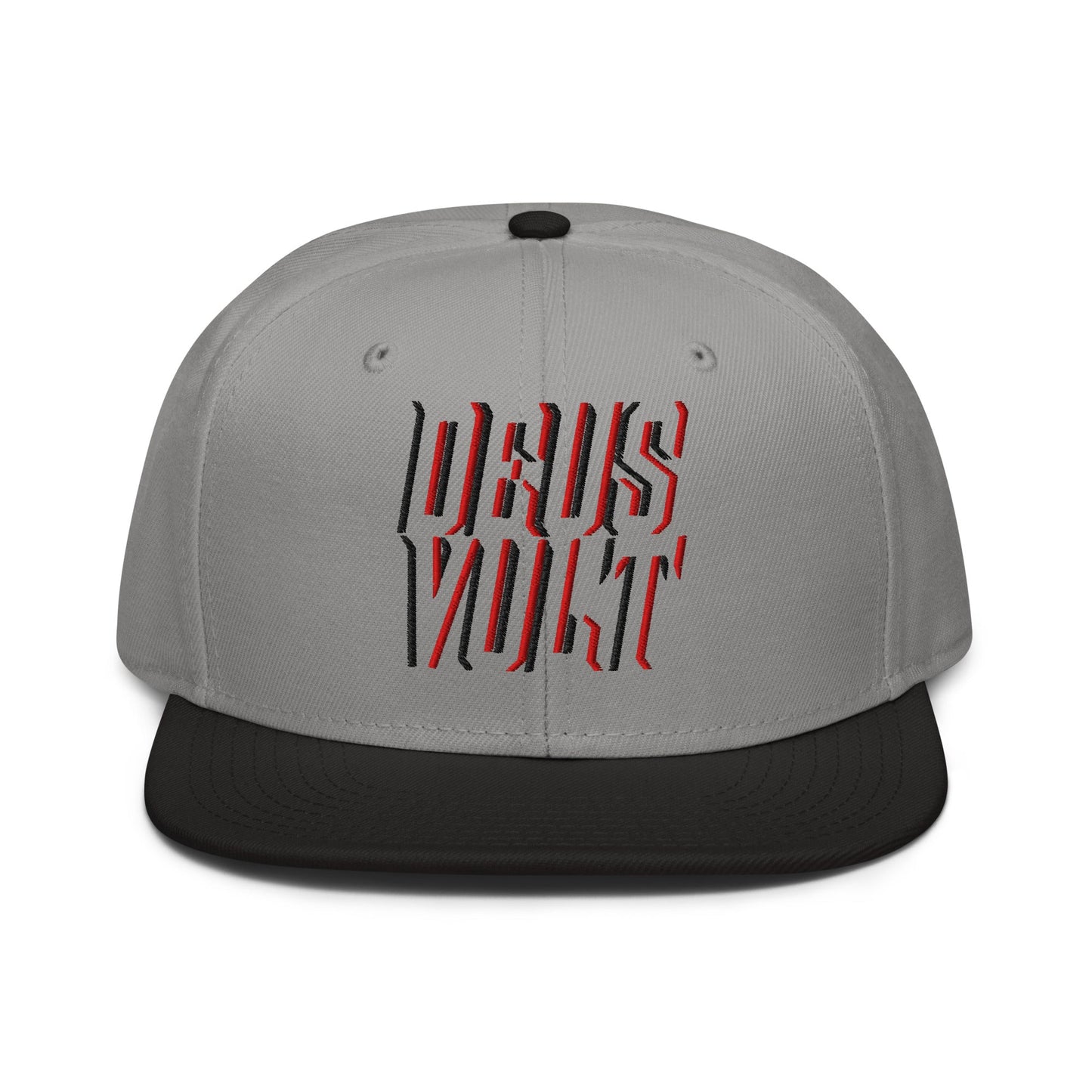Deus Vult Christian Flat Embroidery, 3D Styled Snapback Hat - Inken Image