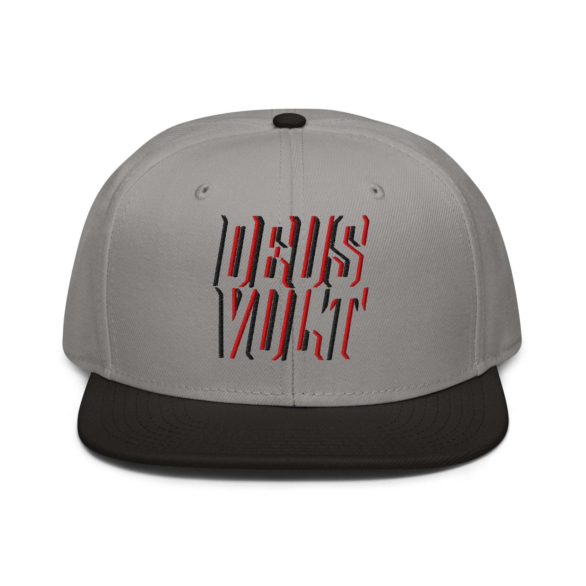 Deus Vult Christian Flat Embroidery, 3D Styled Snapback Hat - Inken Image