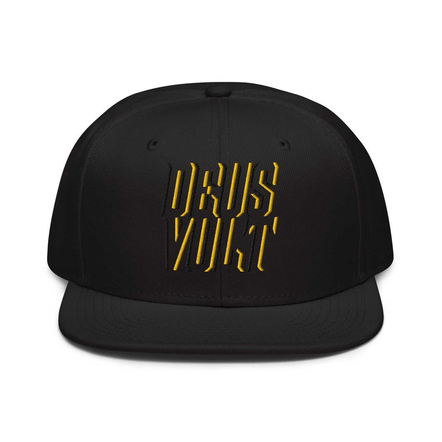 Deus Vult Christian Flat Embroidery, 3D Styled Snapback Hat - Inken Image