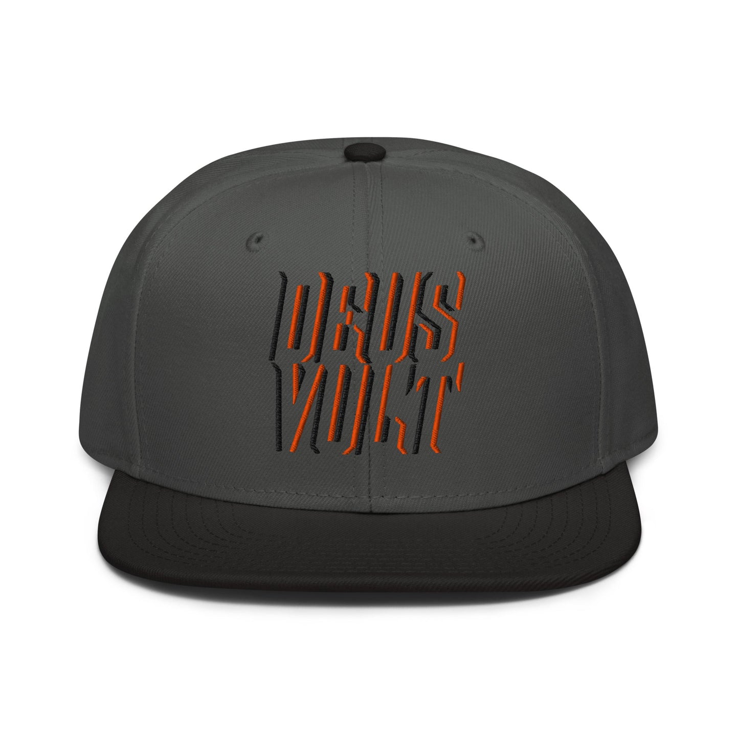 Deus Vult Christian Flat Embroidery, 3D Styled Snapback Hat - Inken Image