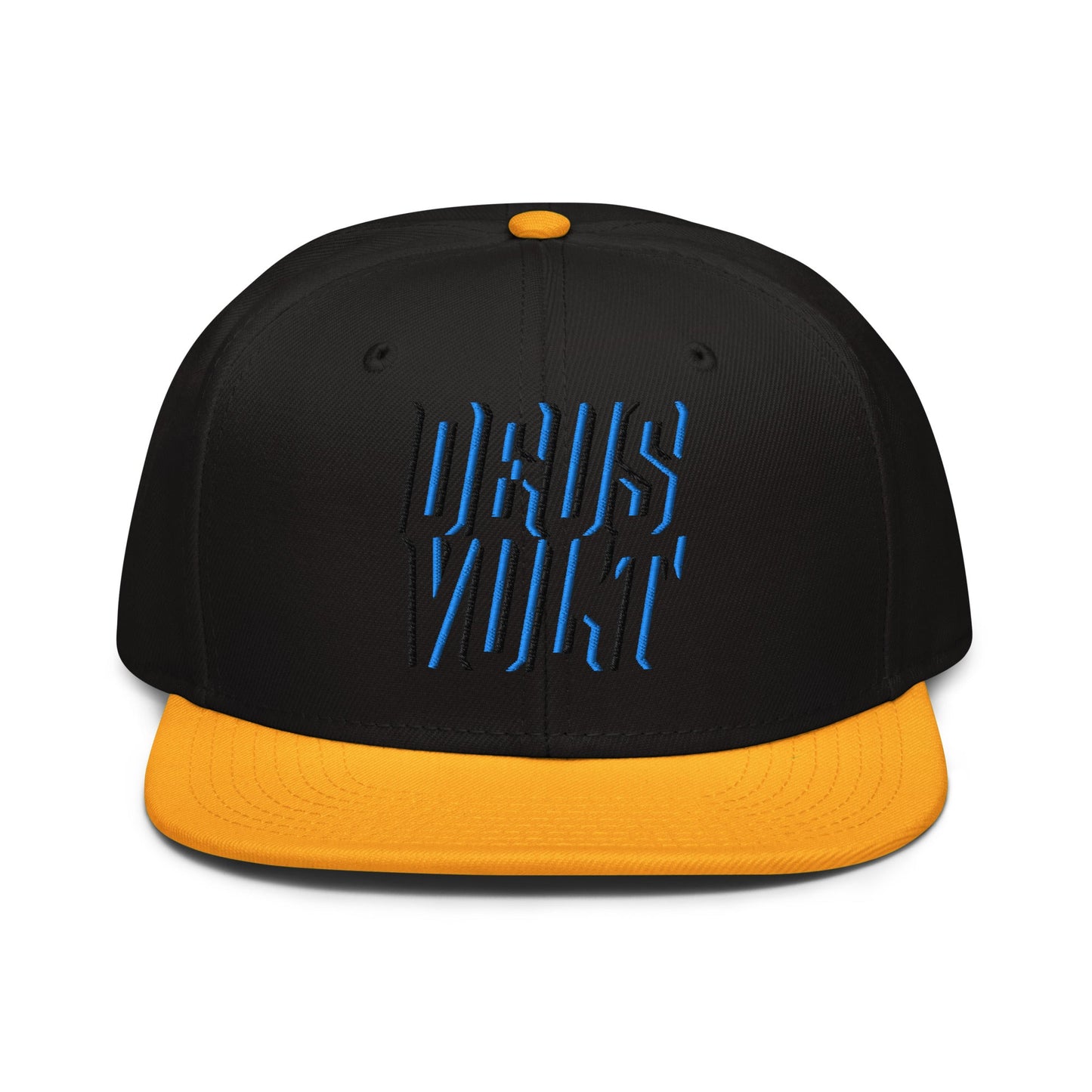 Deus Vult Christian Flat Embroidery, 3D Styled Snapback Hat - Inken Image