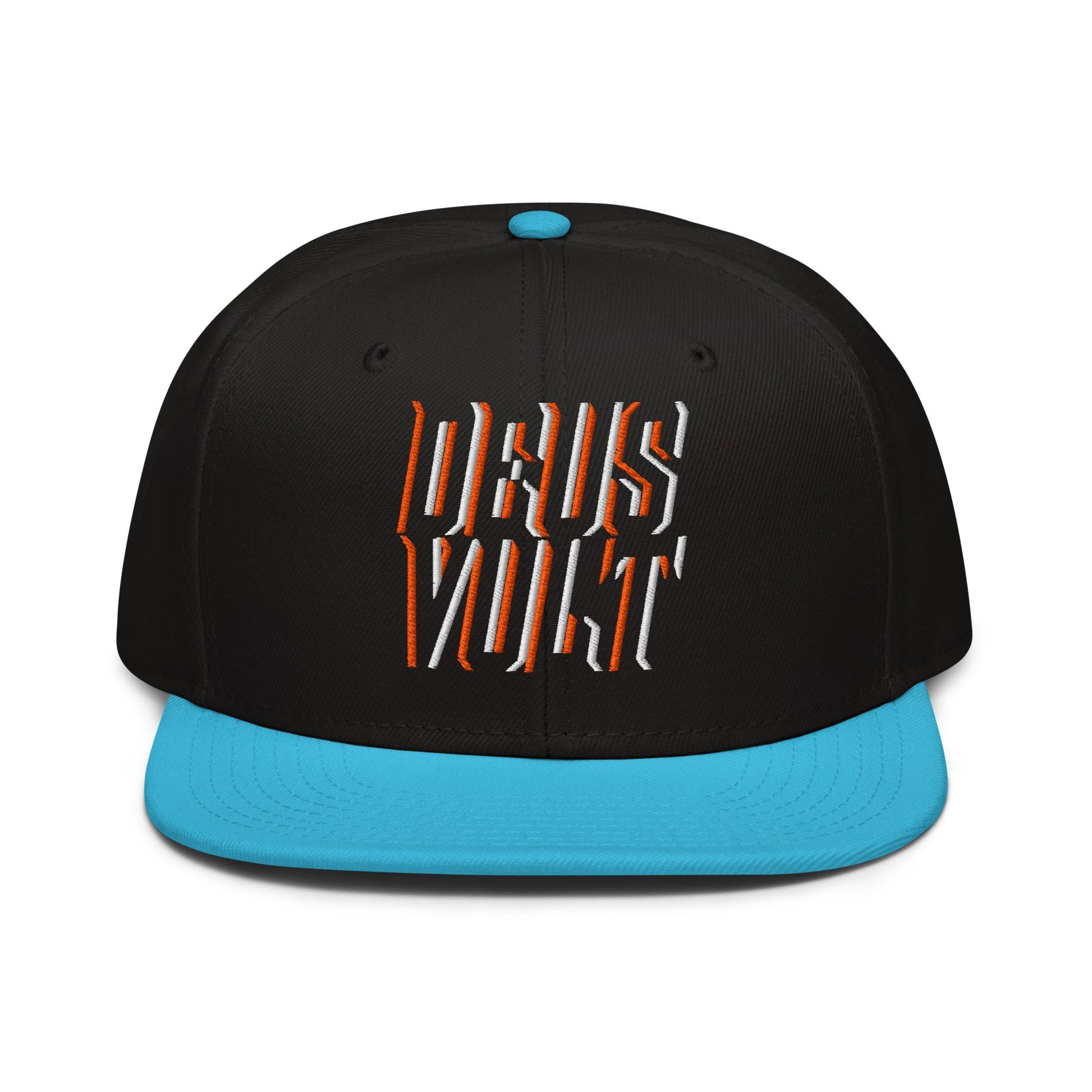 Deus Vult Christian Flat Embroidery, 3D Styled Snapback Hat - Inken Image